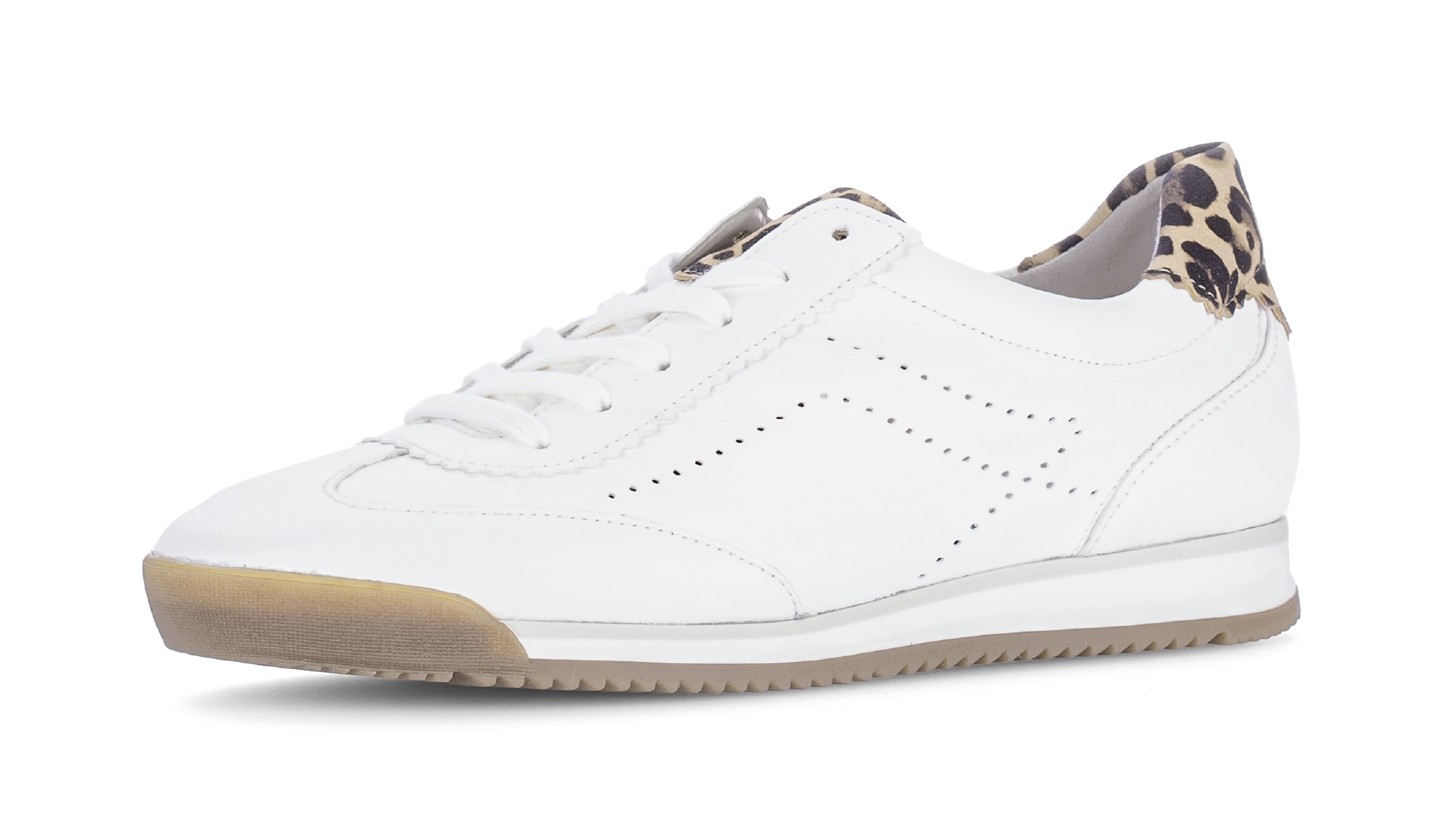 Image of Gabor Keilsneaker Freizeitschuh, Halbschuh, Schnürschuh im Leo-Look