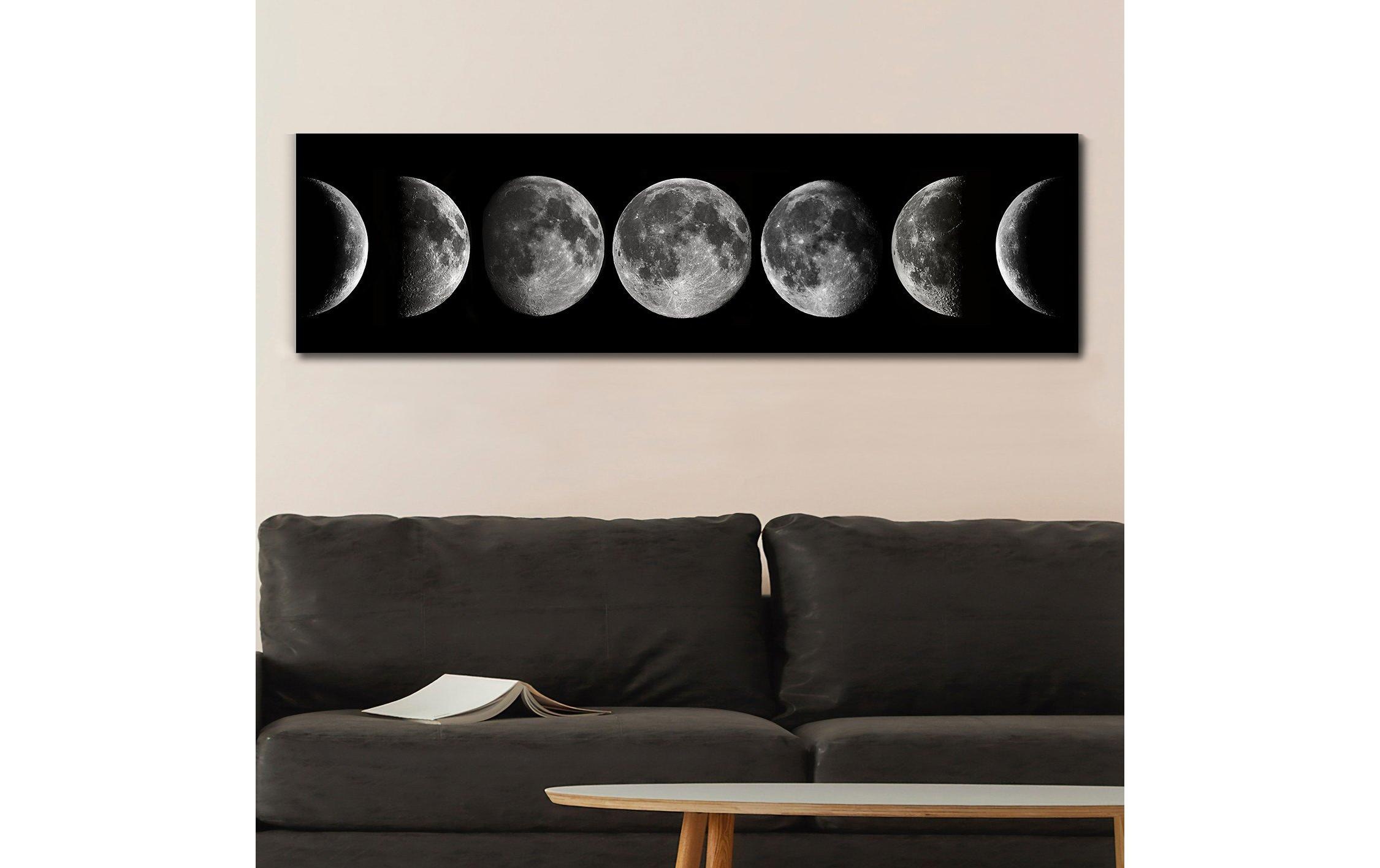Wandbild »Wallxpert Moon 50 x 120 cm«
