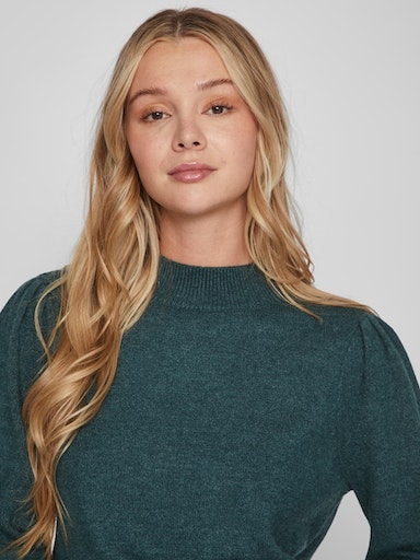 Vila Pull à col rond »VIRIL TURTLE-NK BALLOON L/S TOP - NOOS«