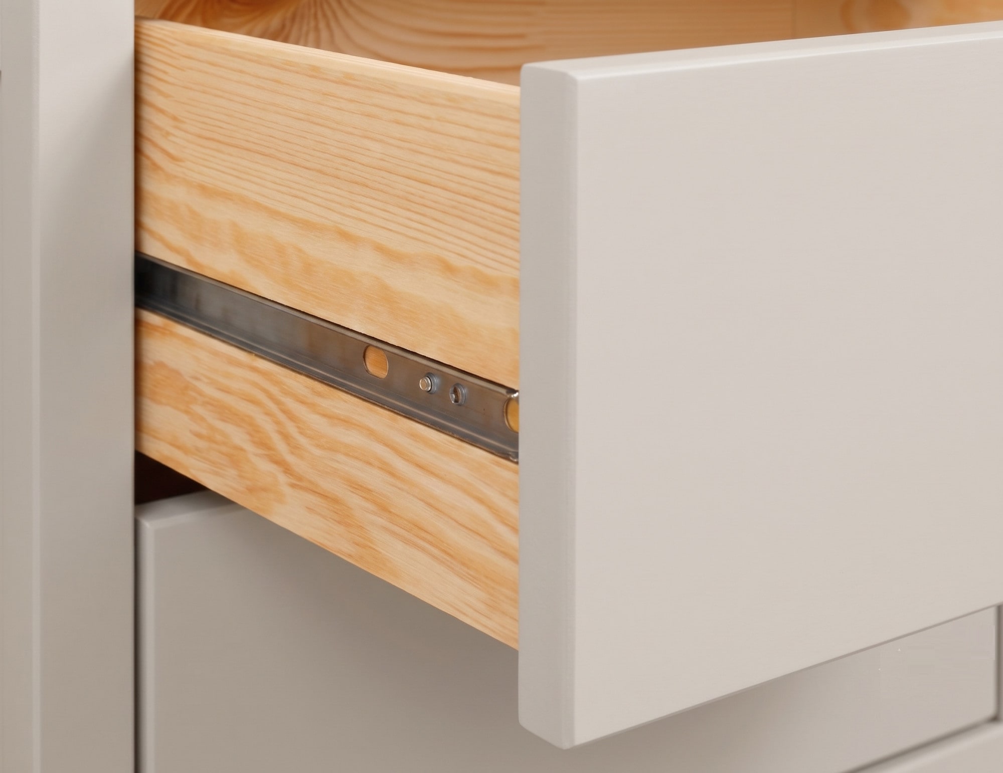 GOODproduct Table basse »Rauna, TV-Bank, TV-Kommode, Landhausstil« Largeur 200 cm, bois massif certifié FSC®, pin