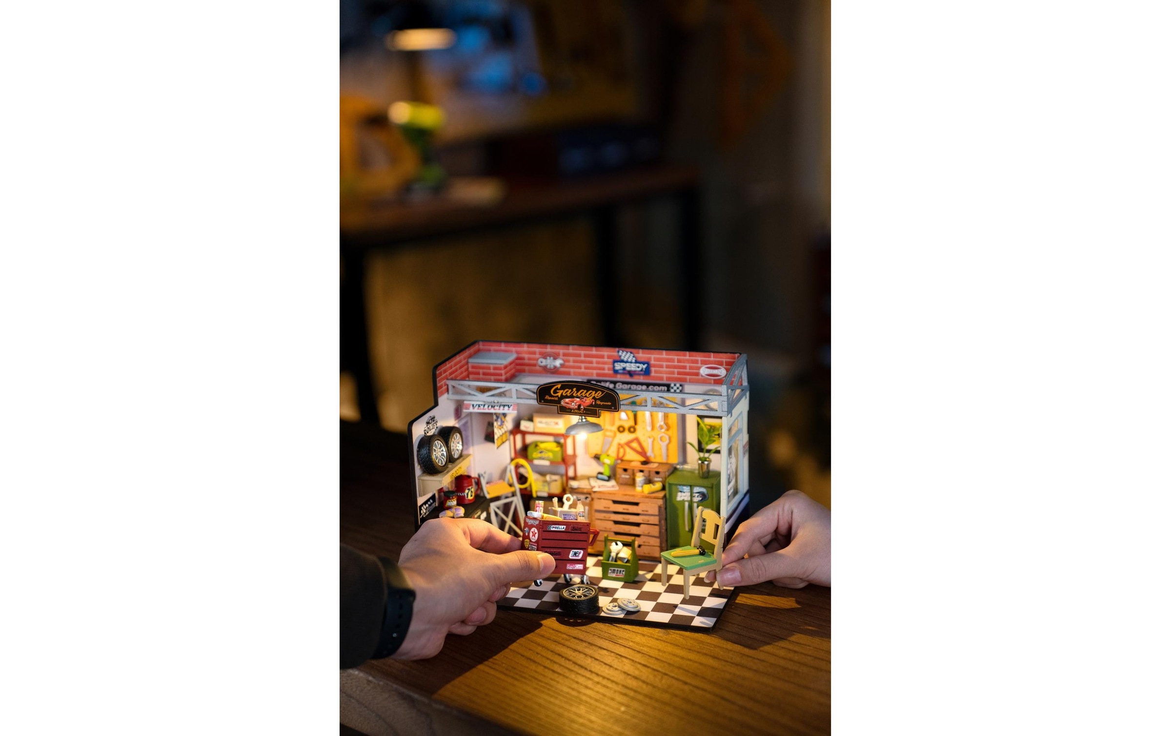   Modellbausatz »RoboTime Garage Workshop 157-teilig«