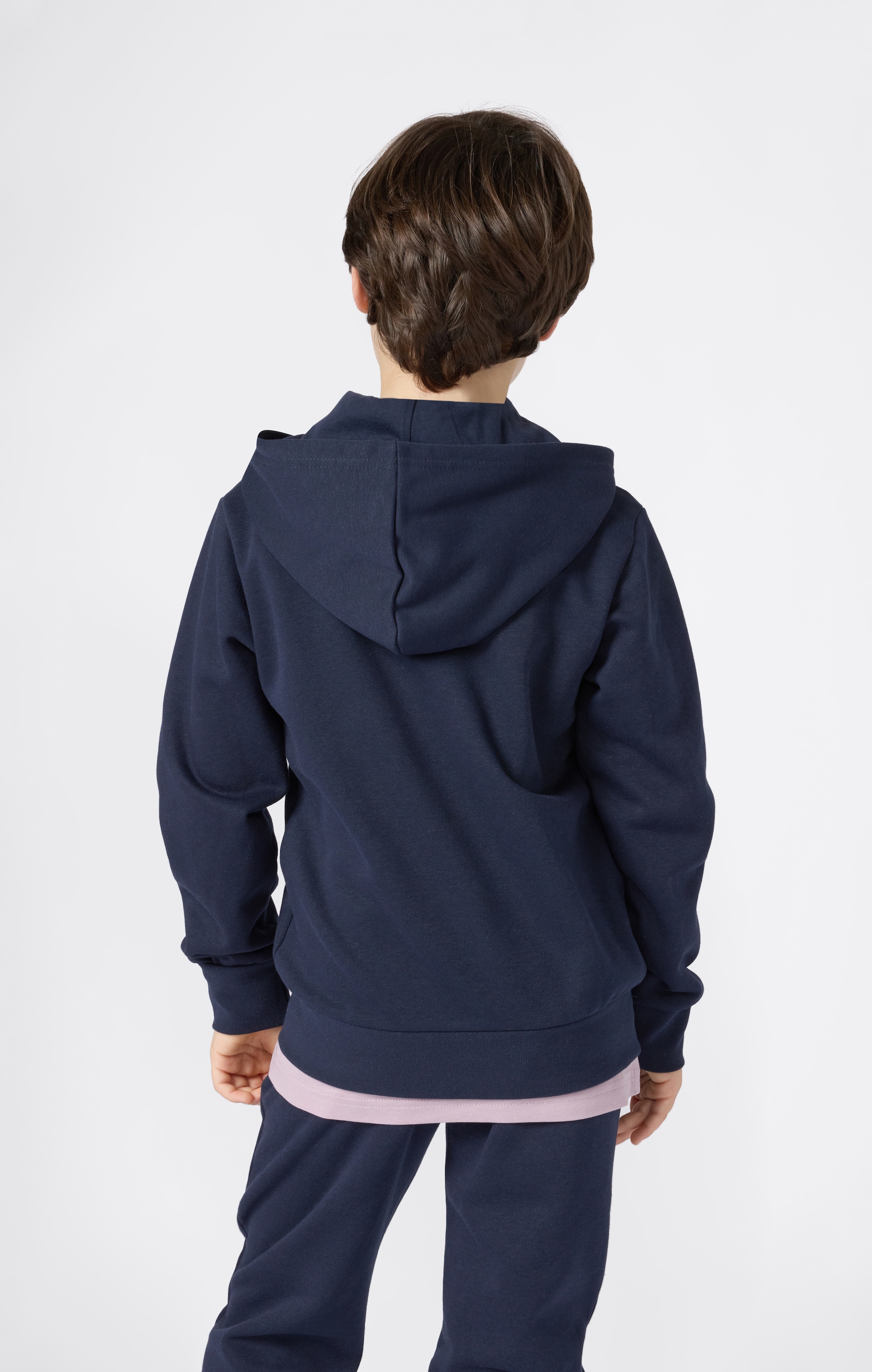 Champion Sweat à capuche »BASICS Fleece Full Zip Sweatshirt« avec capuche, en mélange de coton, manches longues