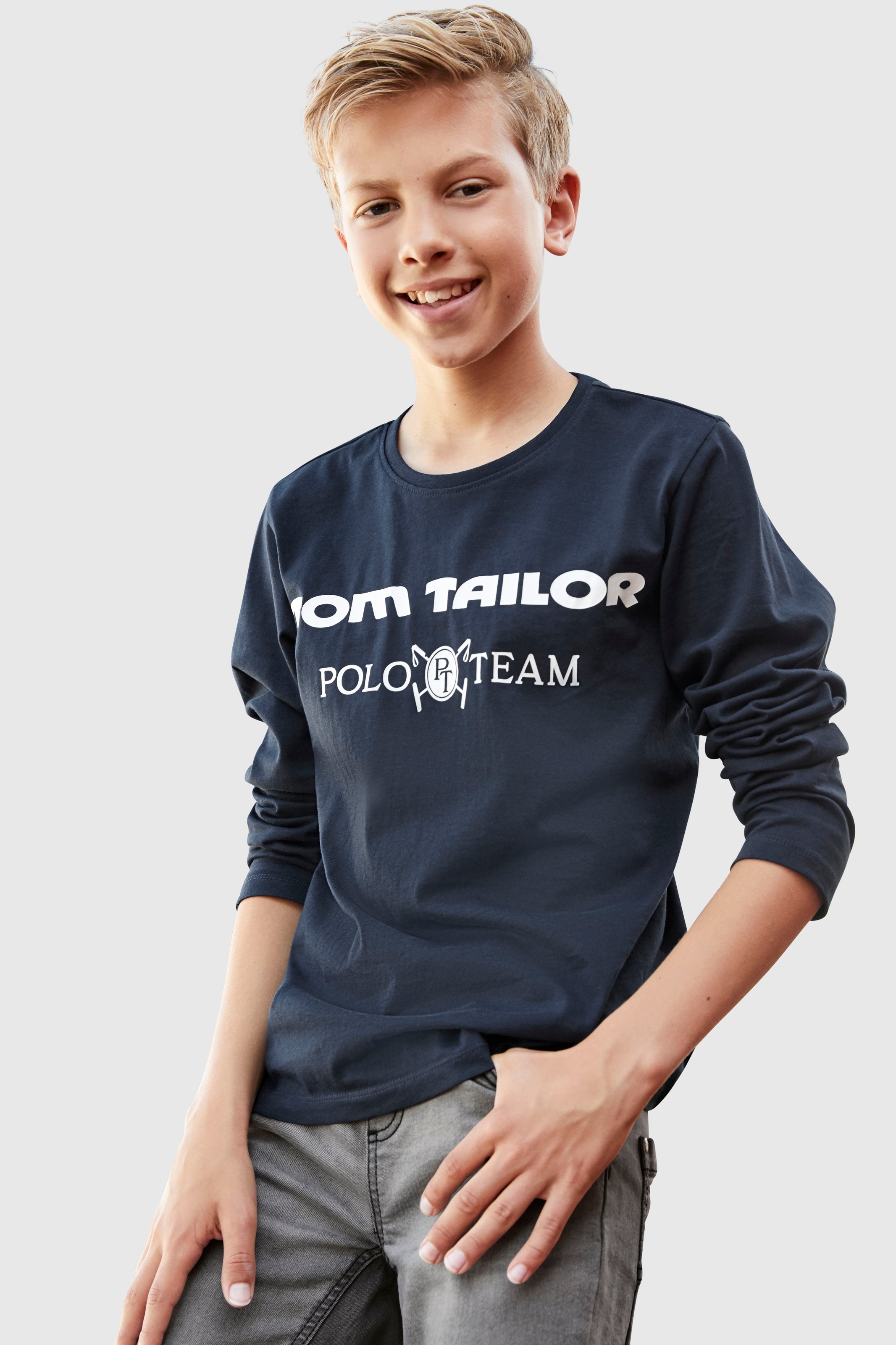 Image of TOM TAILOR Polo Team Langarmshirt bei Ackermann Versand Schweiz