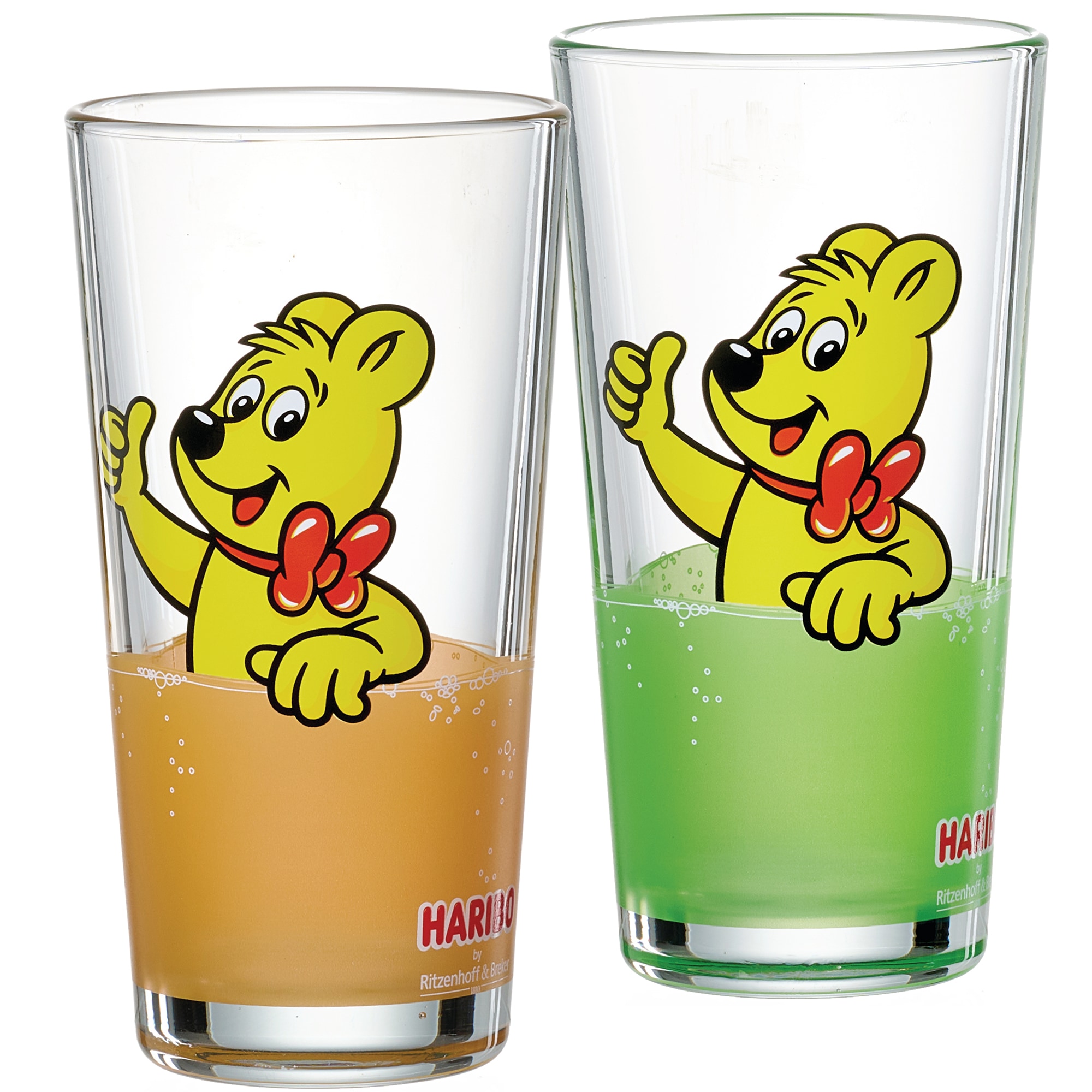 Image of Ritzenhoff & Breker Gläser-Set "HARIBO Thumbs Up, 380 ml" spülmaschinengeeignet