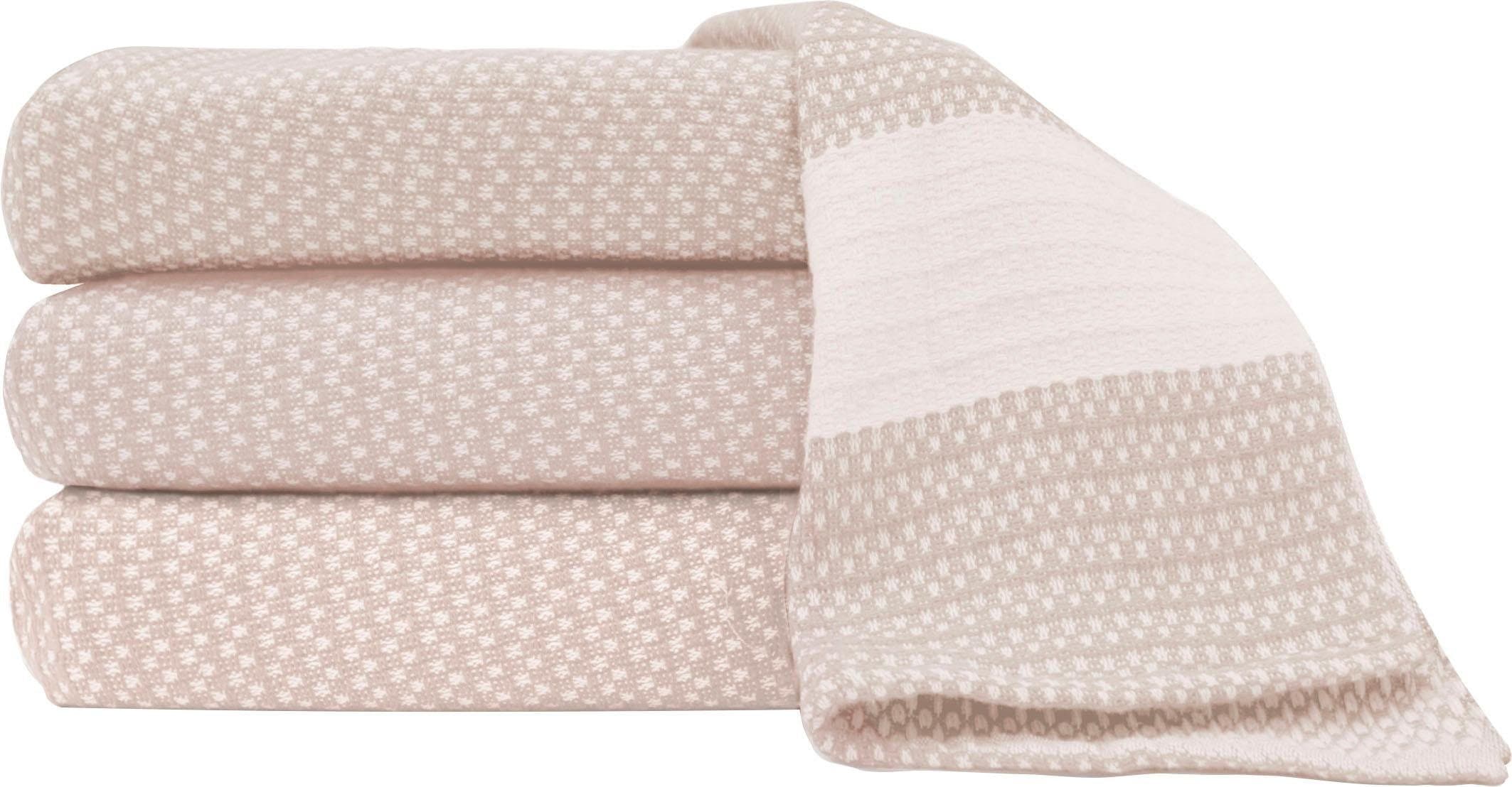 Image of Primera Wohndecke "Schachbrett" mit einem zeitlosen Design, Kuscheldecke