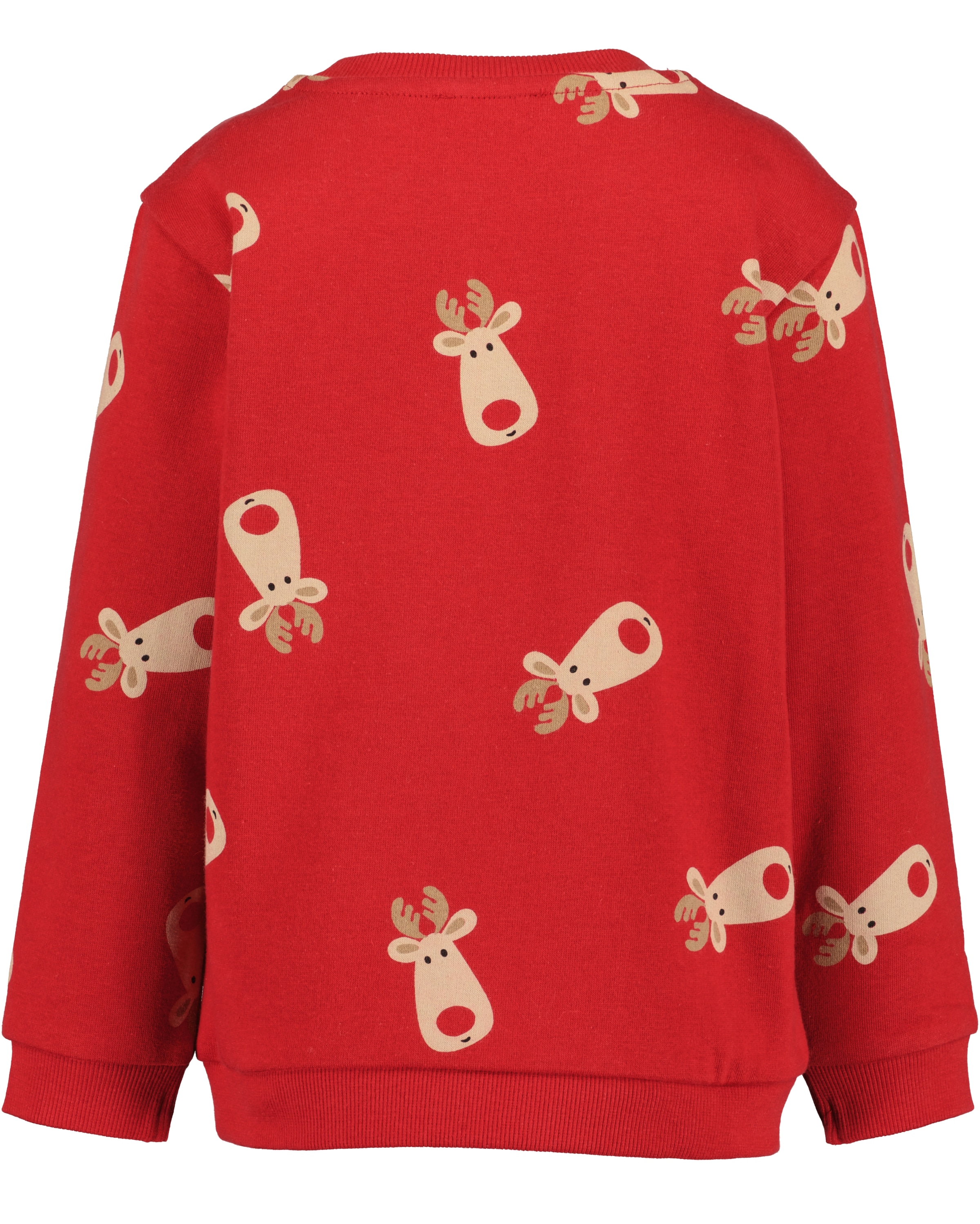 Blue Seven Sweatshirt, mit weihnachtlichem Alloverprint