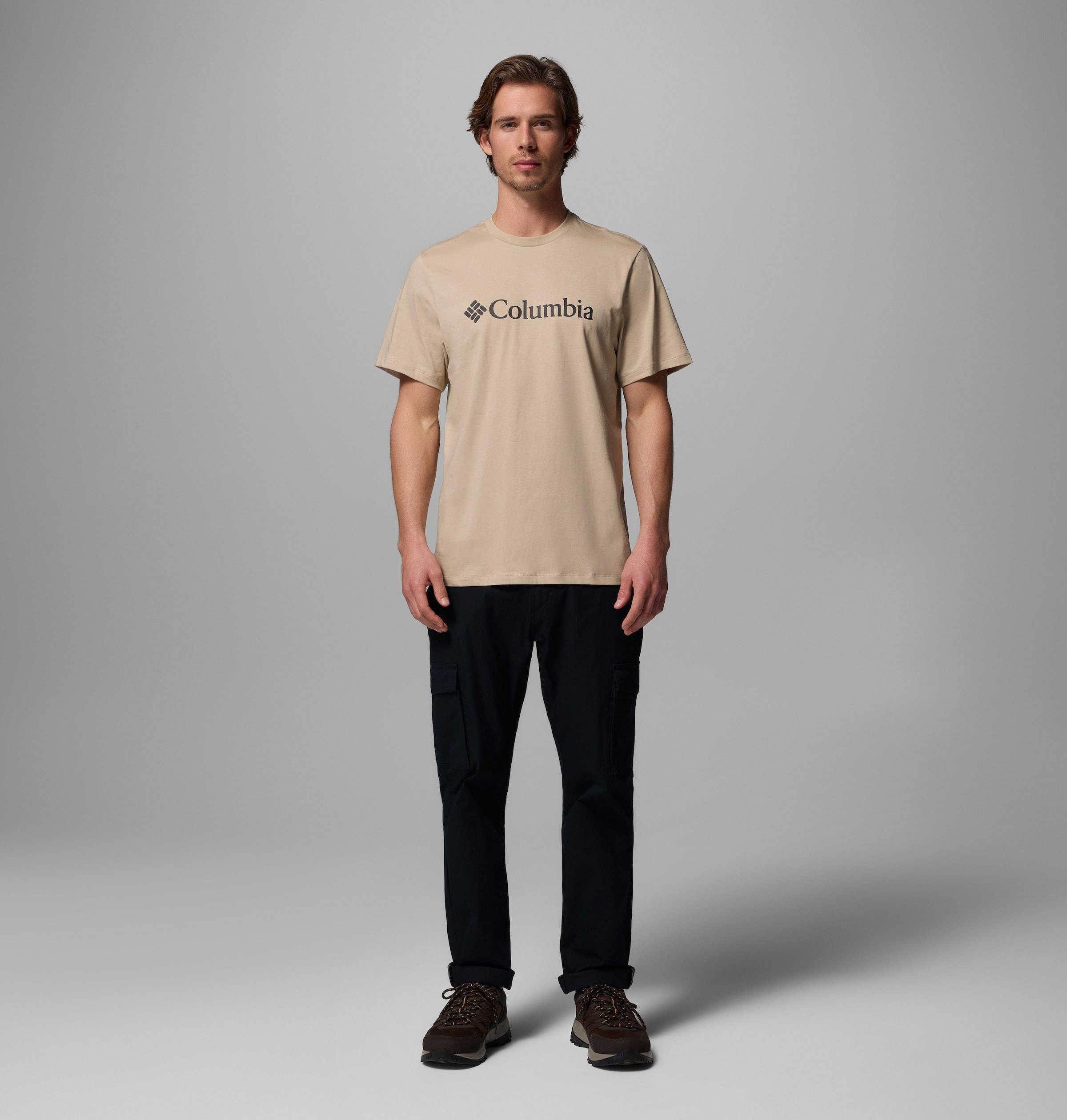 Columbia T-shirt »CSC Basic Logo Tee« manches courtes, col rond, en coton, coupe sportive