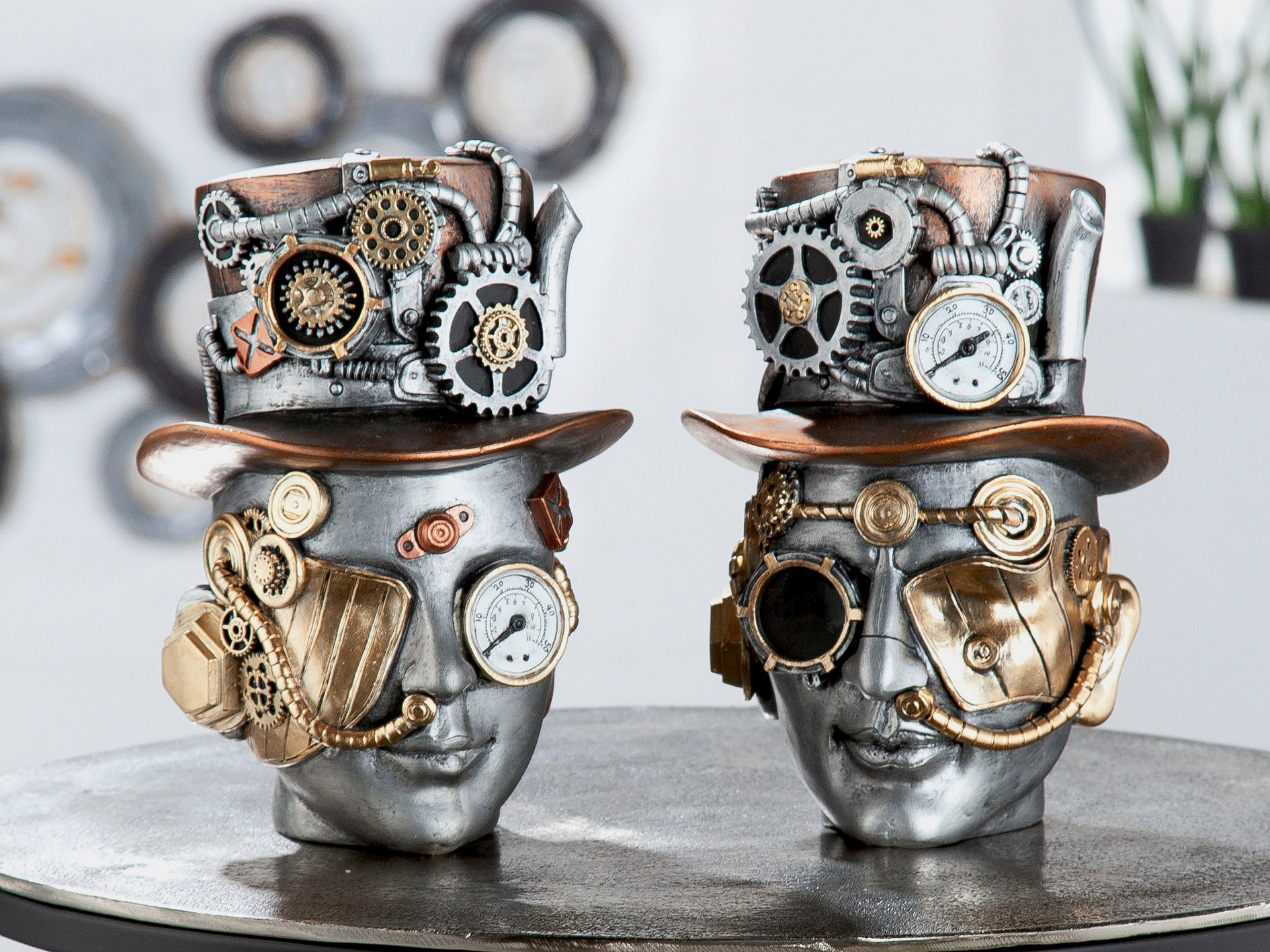 Image of Casablanca by Gilde Fantasy-Figur "Skulptur Steampunk Female"