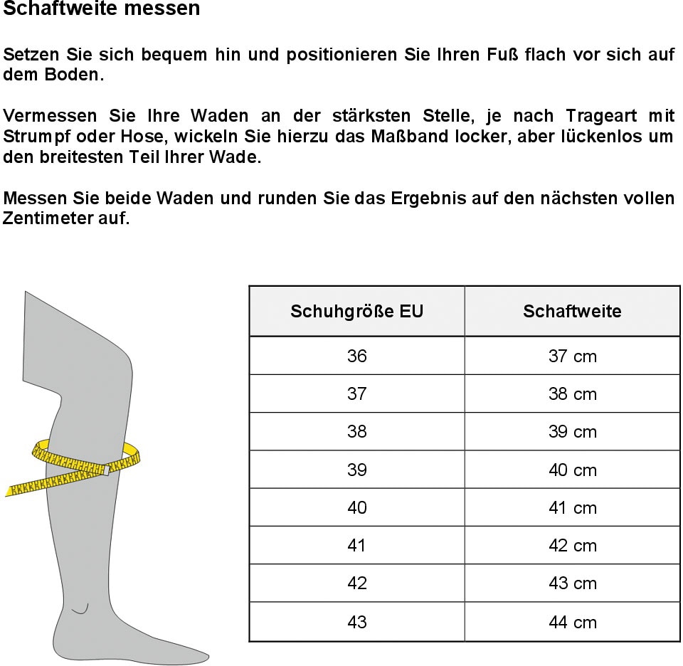 Rieker Winterstiefel, mit seitlichem Stretcheinsatz