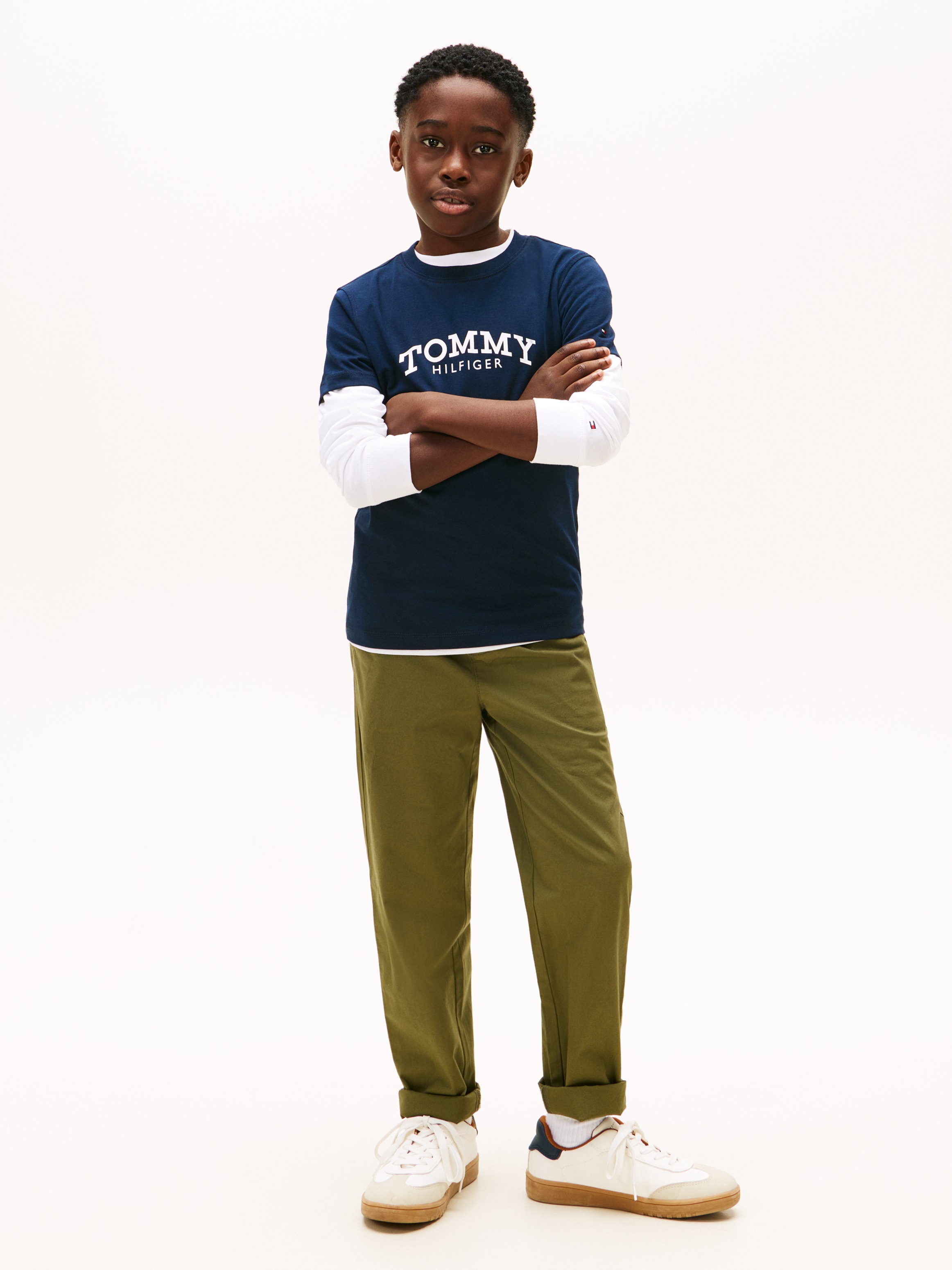 Tommy Hilfiger T-Shirt Regular fit, für Kinder bis 16 Jahre, Druck