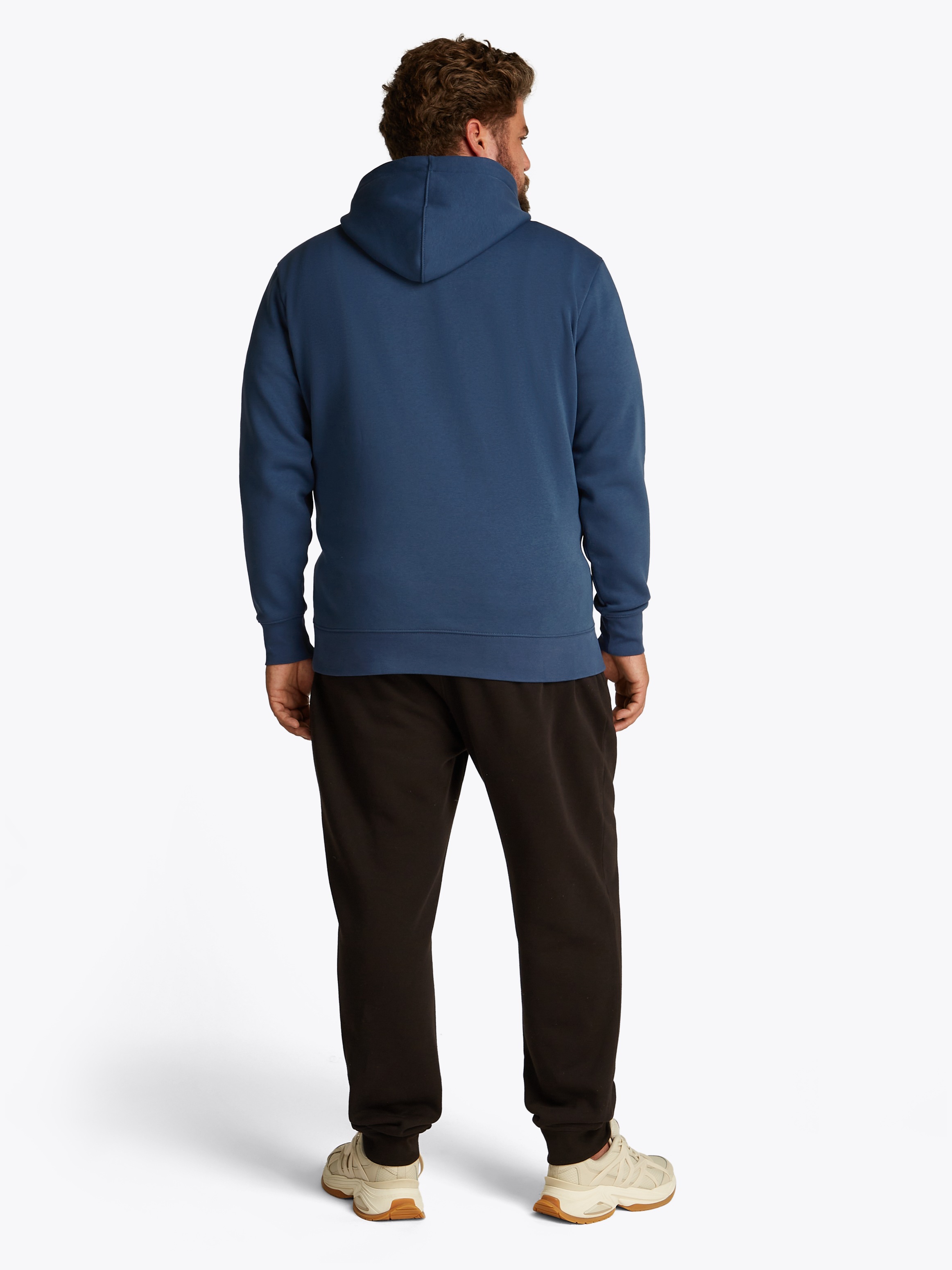 Tommy Hilfiger Big & Tall Sweatshirt »BT-SCRIPT LOGO HOODY-B«, in Grossen Grössen, Logostickerei