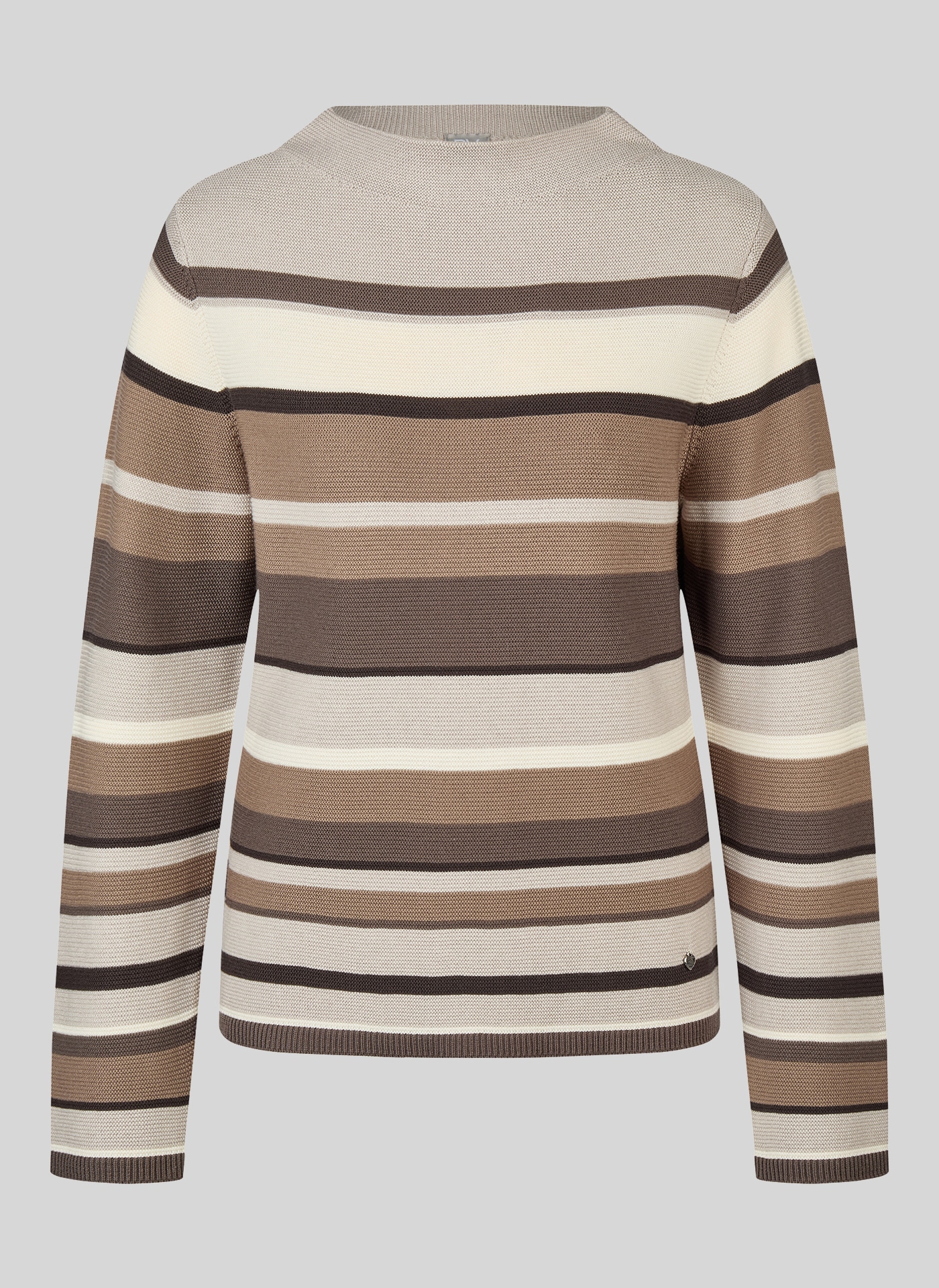 Rabe Strickpullover im Streifen-Look