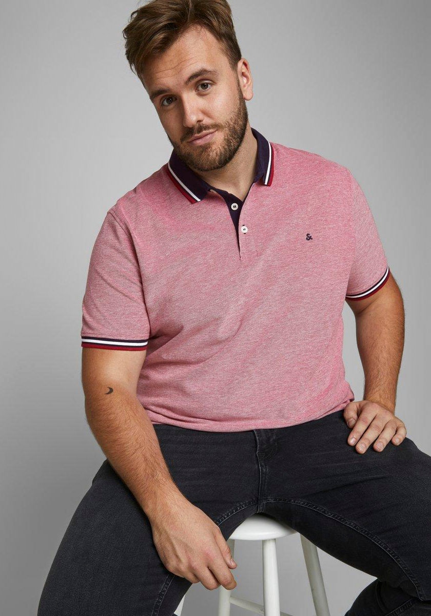Jack & Jones PlusSize Poloshirt »Paulus Polo«, bis Grösse 6XL