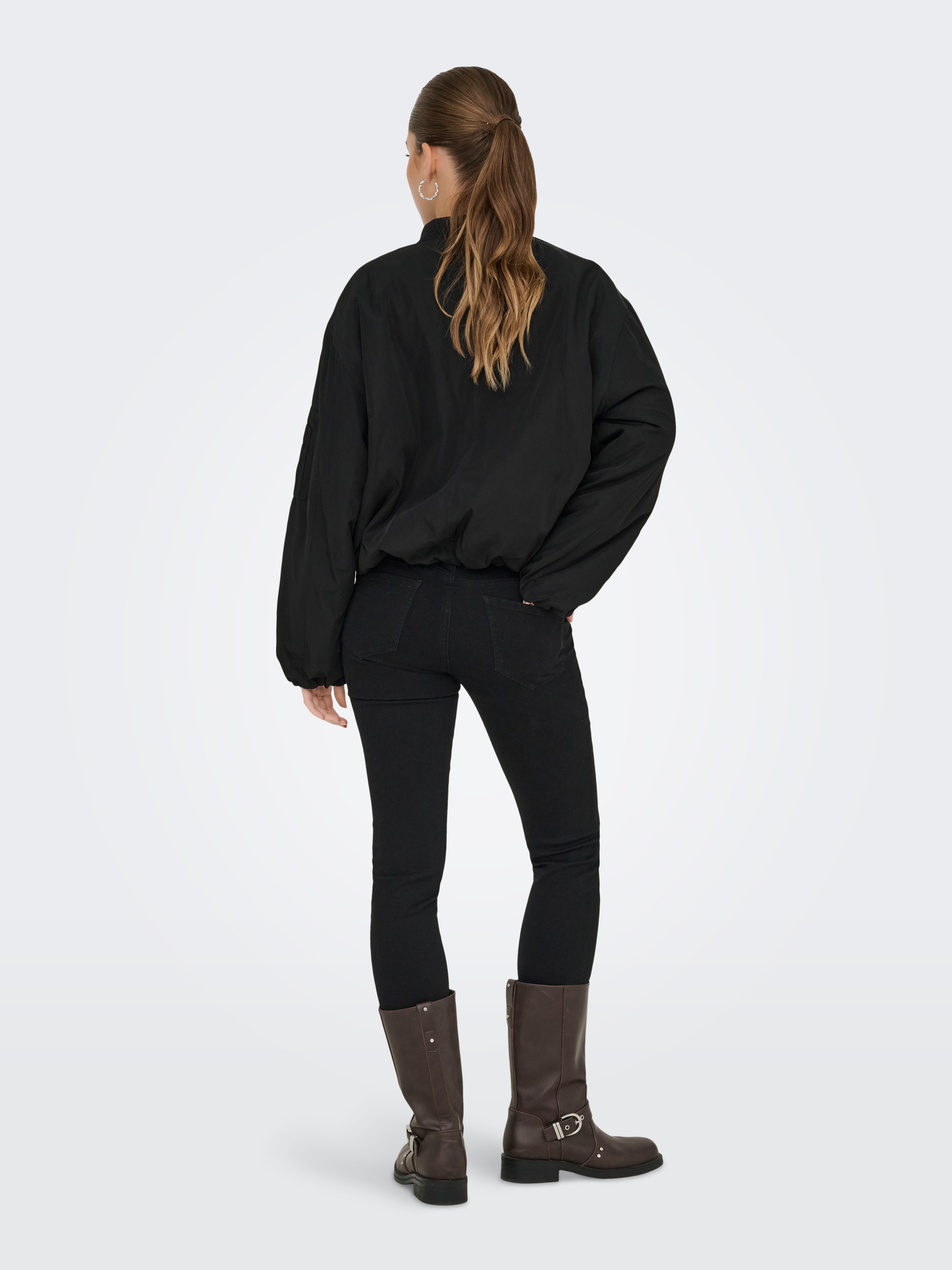 ONLY Bomberjacke »ONLADEL LIFE OVERSIZED BOMBER CC OTW«, ohne Kapuze