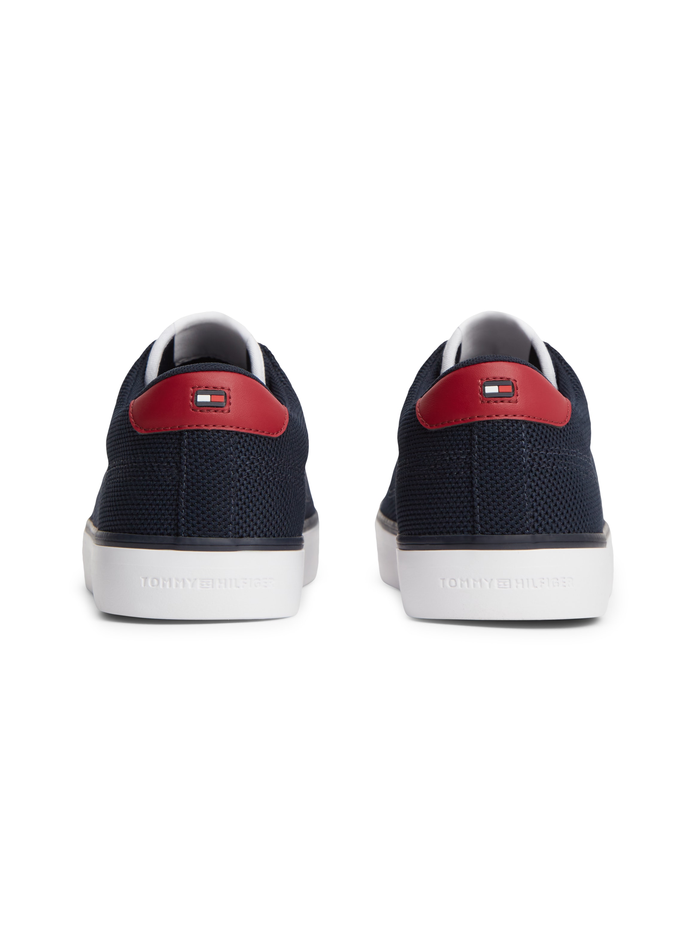 Tommy Hilfiger Sneaker »TH HI VULC CORE LOW SUMMER MESH«  Freizeitschuh, Halbschuh, Schnürschuh mit Kontrastbesätzen