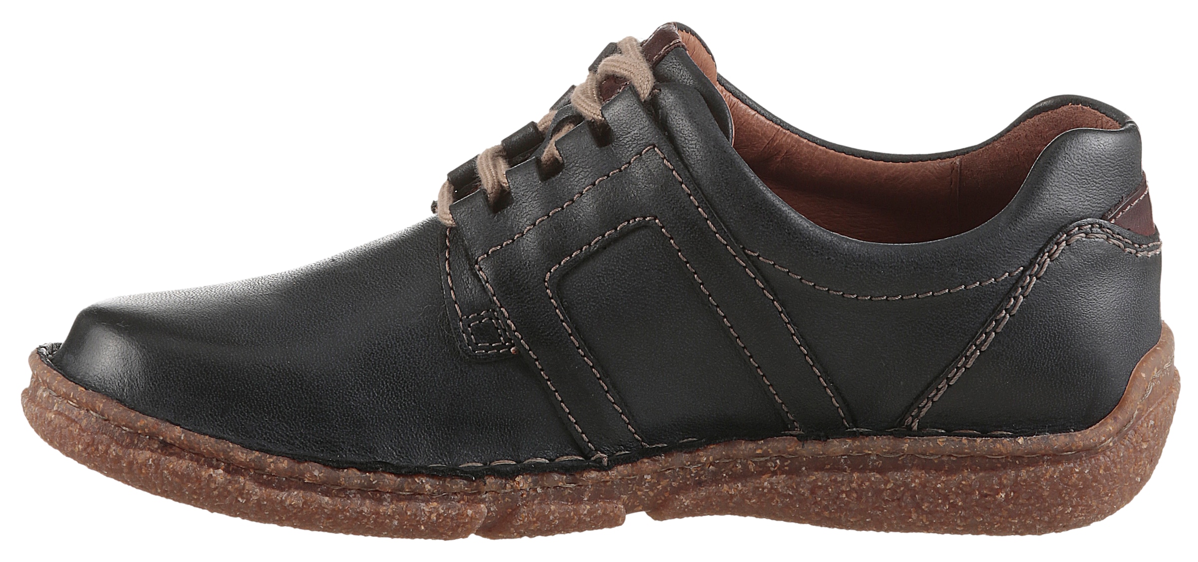 Josef Seibel Chaussure à lacets »Neele 44«  Chaussure de loisir, chaussure confort avec semelle intérieure amovible en cuir