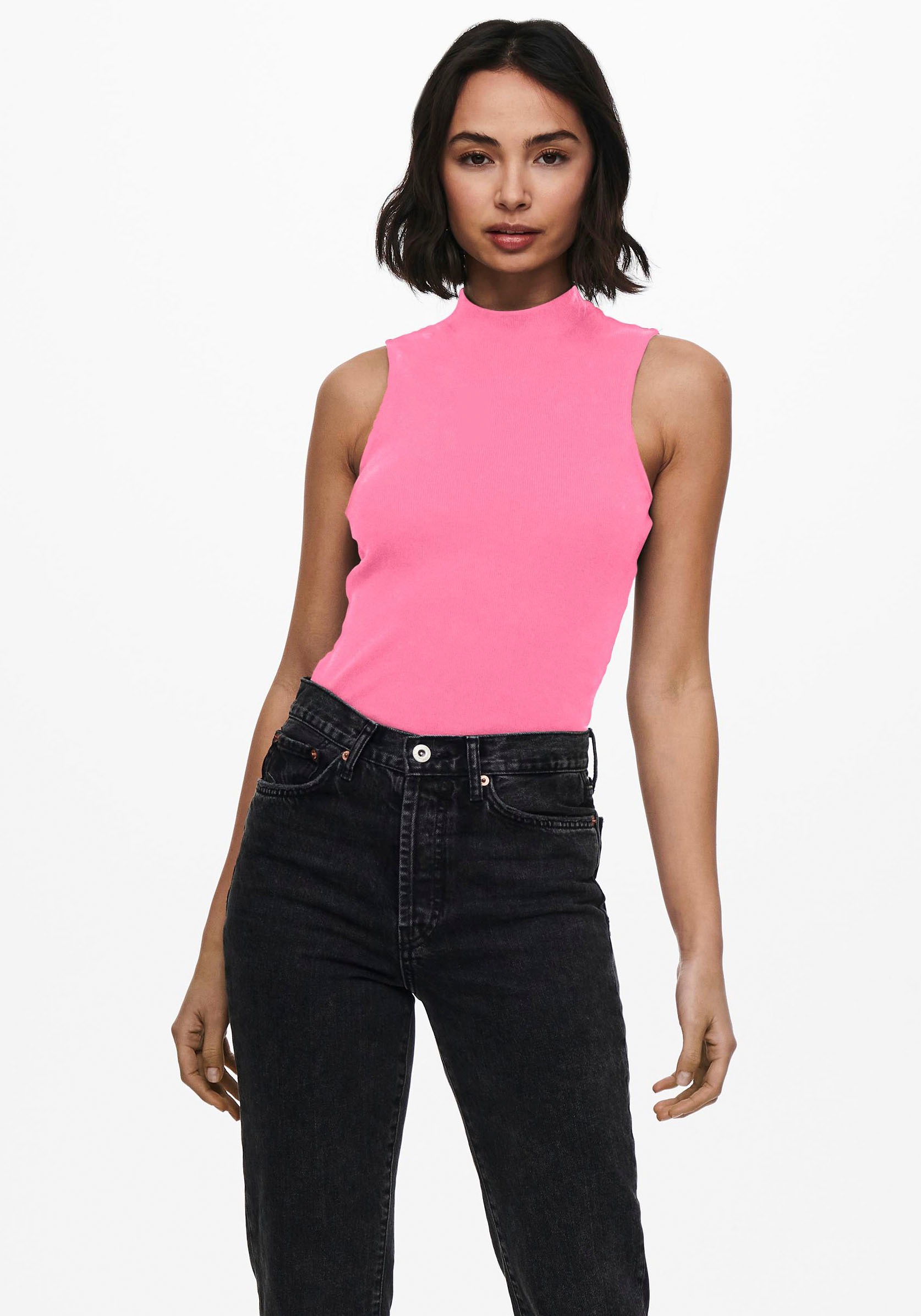 Image of Only Ripptanktop »ONLNESSA S/L HIGHNECK RIB TOP« bei Ackermann Versand Schweiz