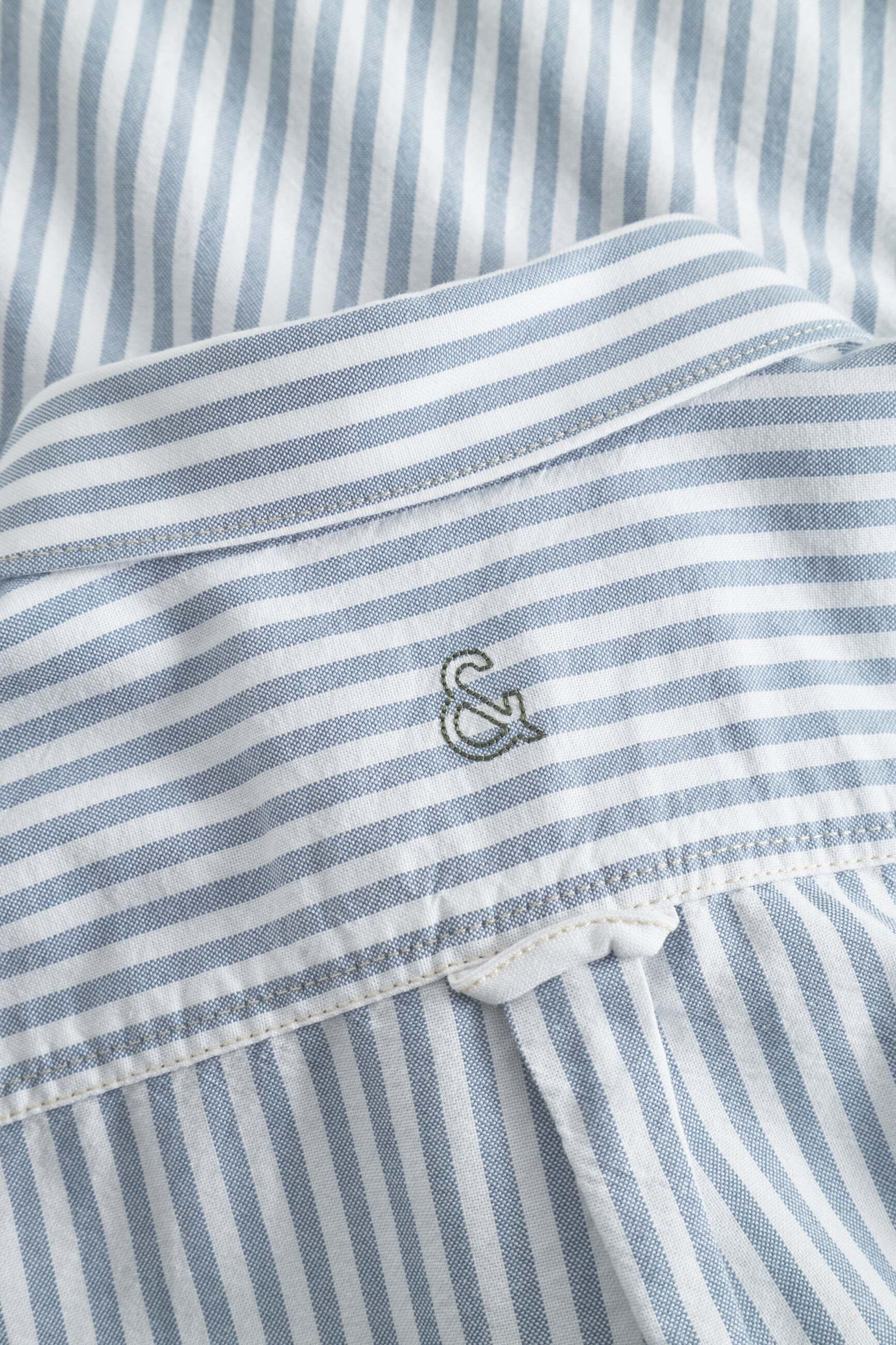colours & sons Langarmhemd »colours & sons Langarmhemd Shirt-Soft Oxford Stripes«