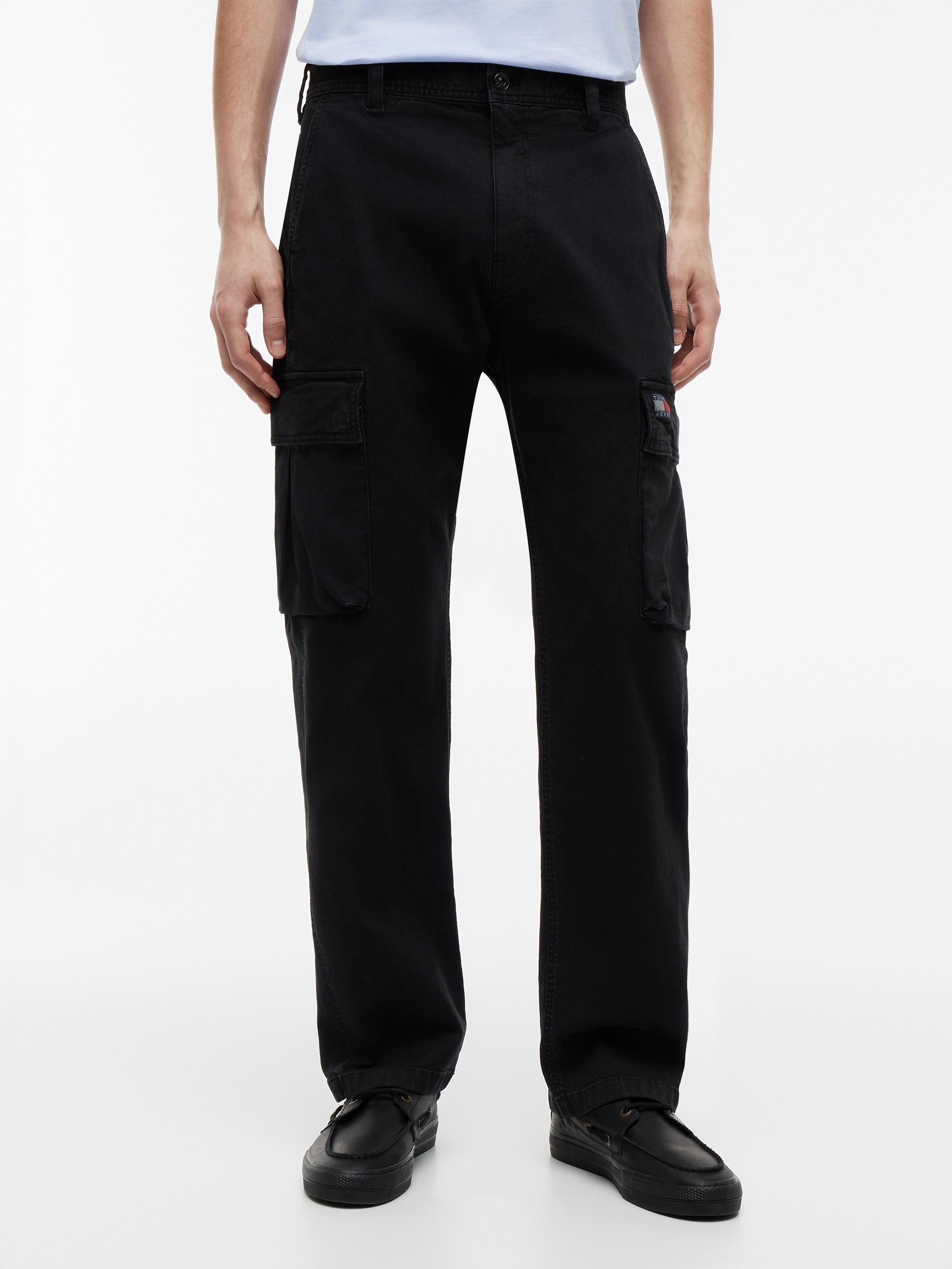 Image of Tommy Jeans Cargohose "CANVAS CARGO PANT" Regular fit mit Cargotaschen