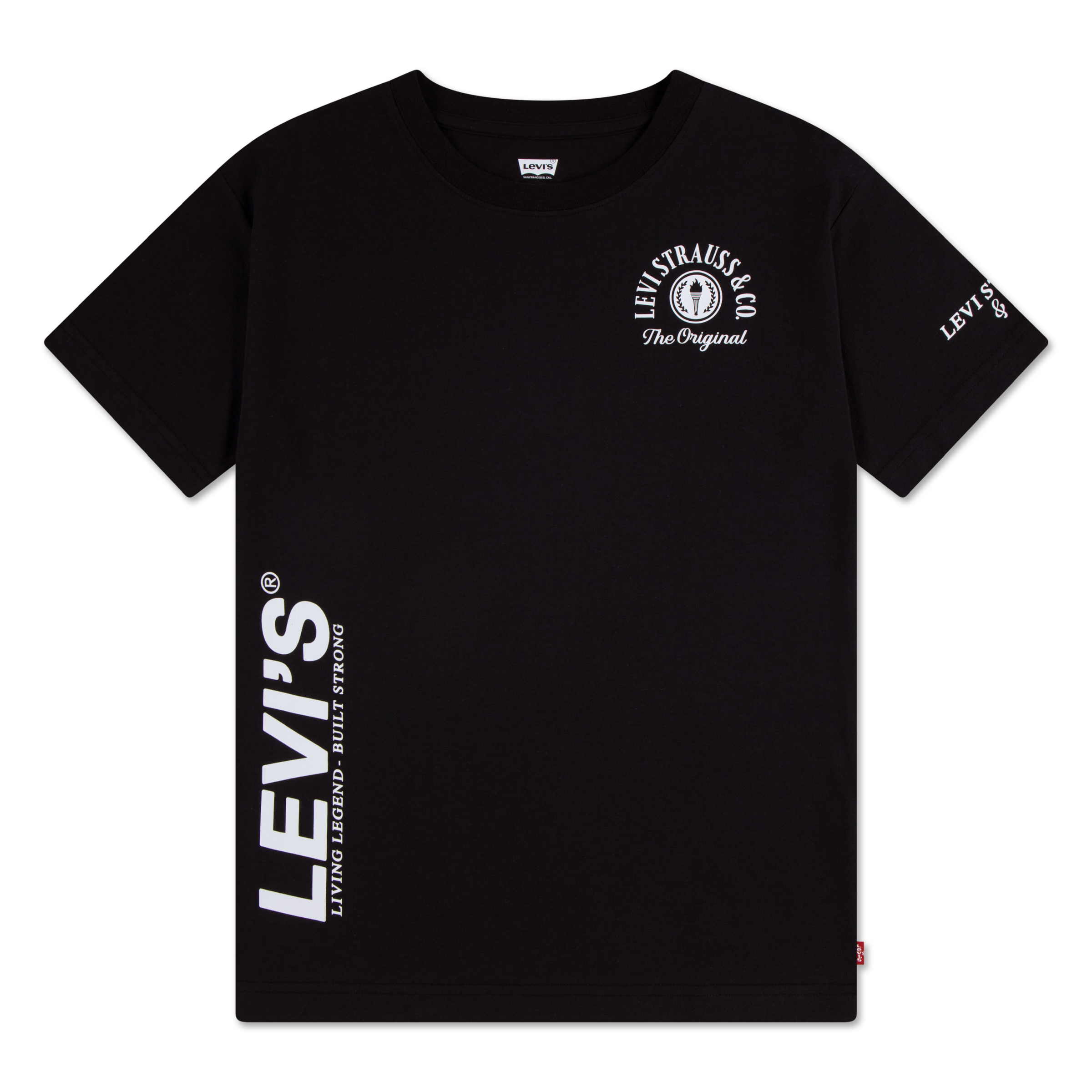 Image of Levis Kids T-Shirt "LVB URBAN PREP TEE" for Boys, mit Stickerei und Print
