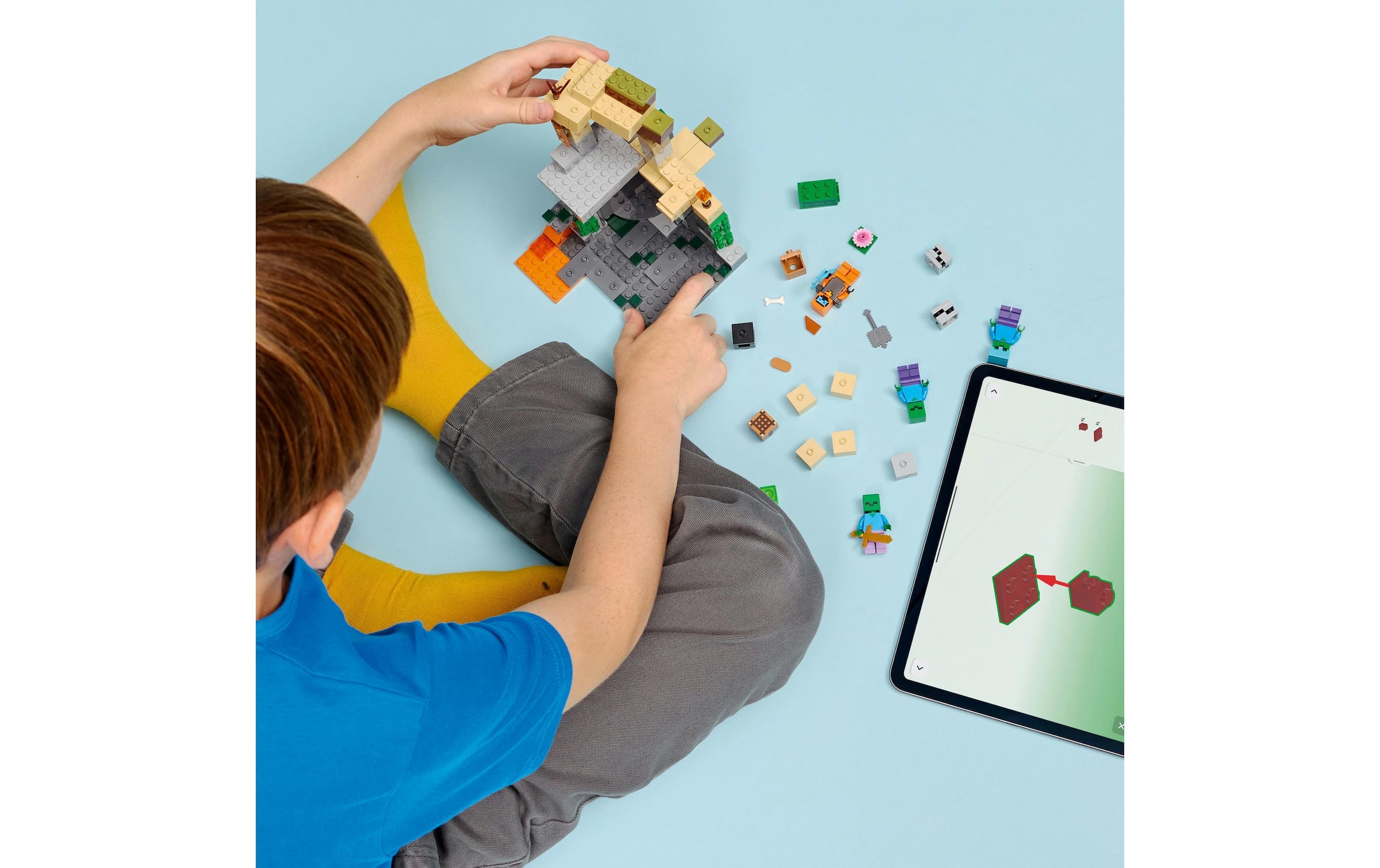   Konstruktionsspielsteine »Minecraft Zombieverlies 21587« Kategorie: Fantasy-Welt