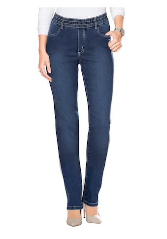 High-waist-Jeans, (1 tlg.)