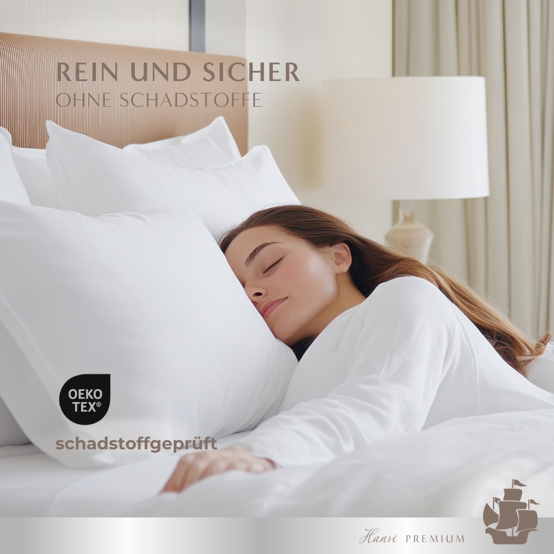 Hanse mit Kogge Oreiller »Hanse Premium Loungekissen, Luxuskissen, Made in Germany, 80x80 cm« Füllung: 100 % polyester 1 cuis tlg. Kissen 80x80cm