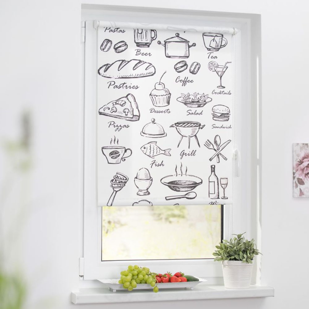 LICHTBLICK ORIGINAL Rollo »Klemmfix, ohne Bohren« blickdicht Blendschutz | Sichtschutz mit Bohren/ohne Bohren freihängend Lichtdurchlässig und blickdicht, Klemmbar, unkomplizierte Montage