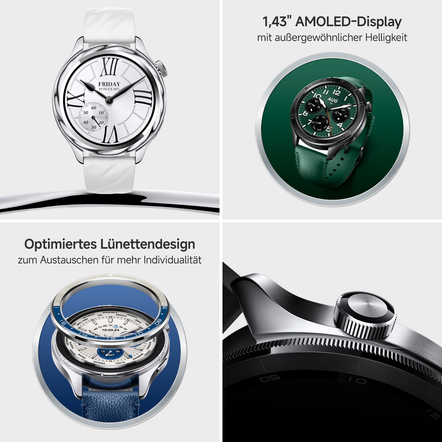 Xiaomi Smartwatch »Watch S4« ( ) HyperOS