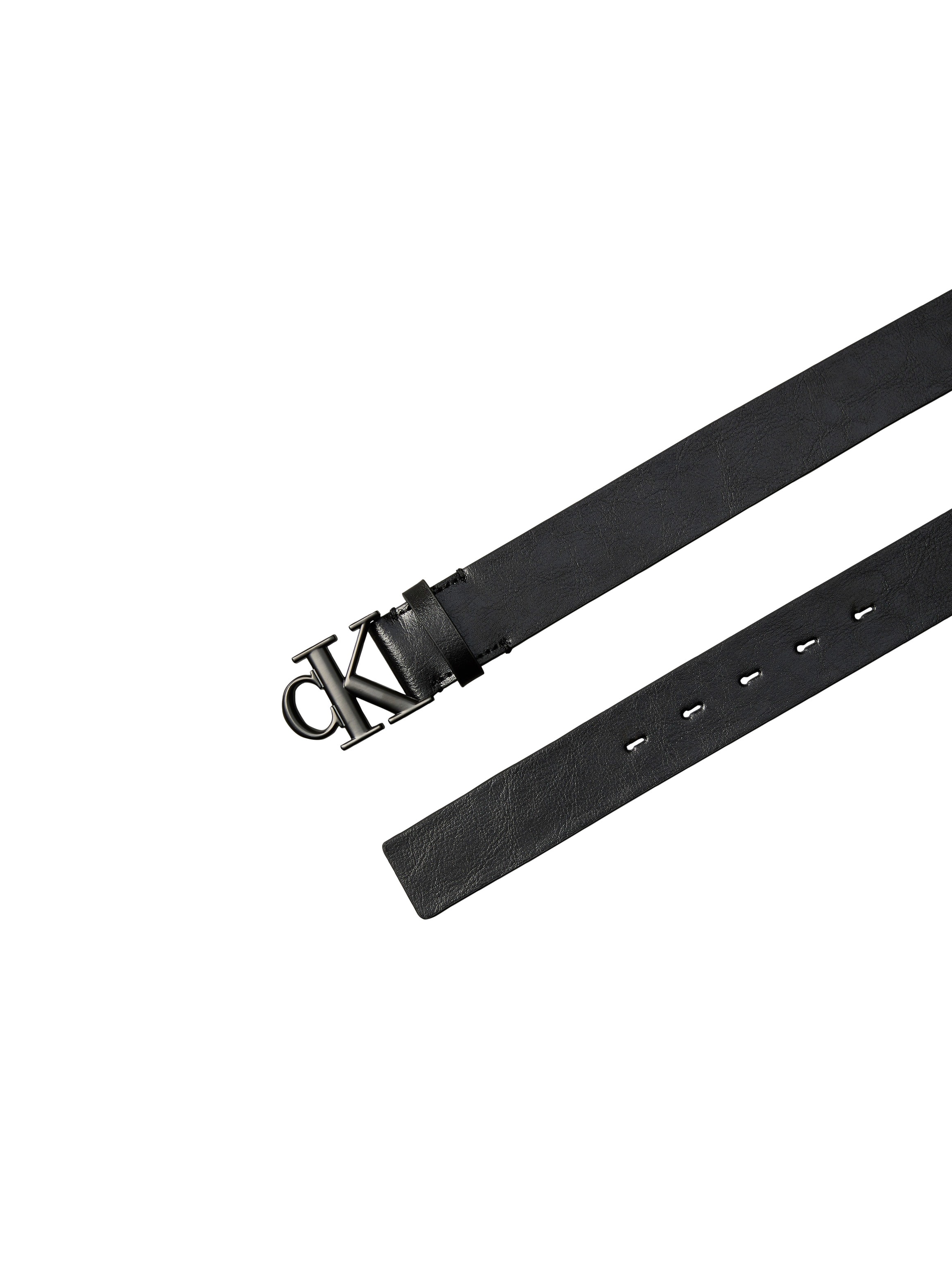 Calvin Klein Ceinture en cuir »MONOGRAM BUCKLE 35MM« Grössenverstellbar