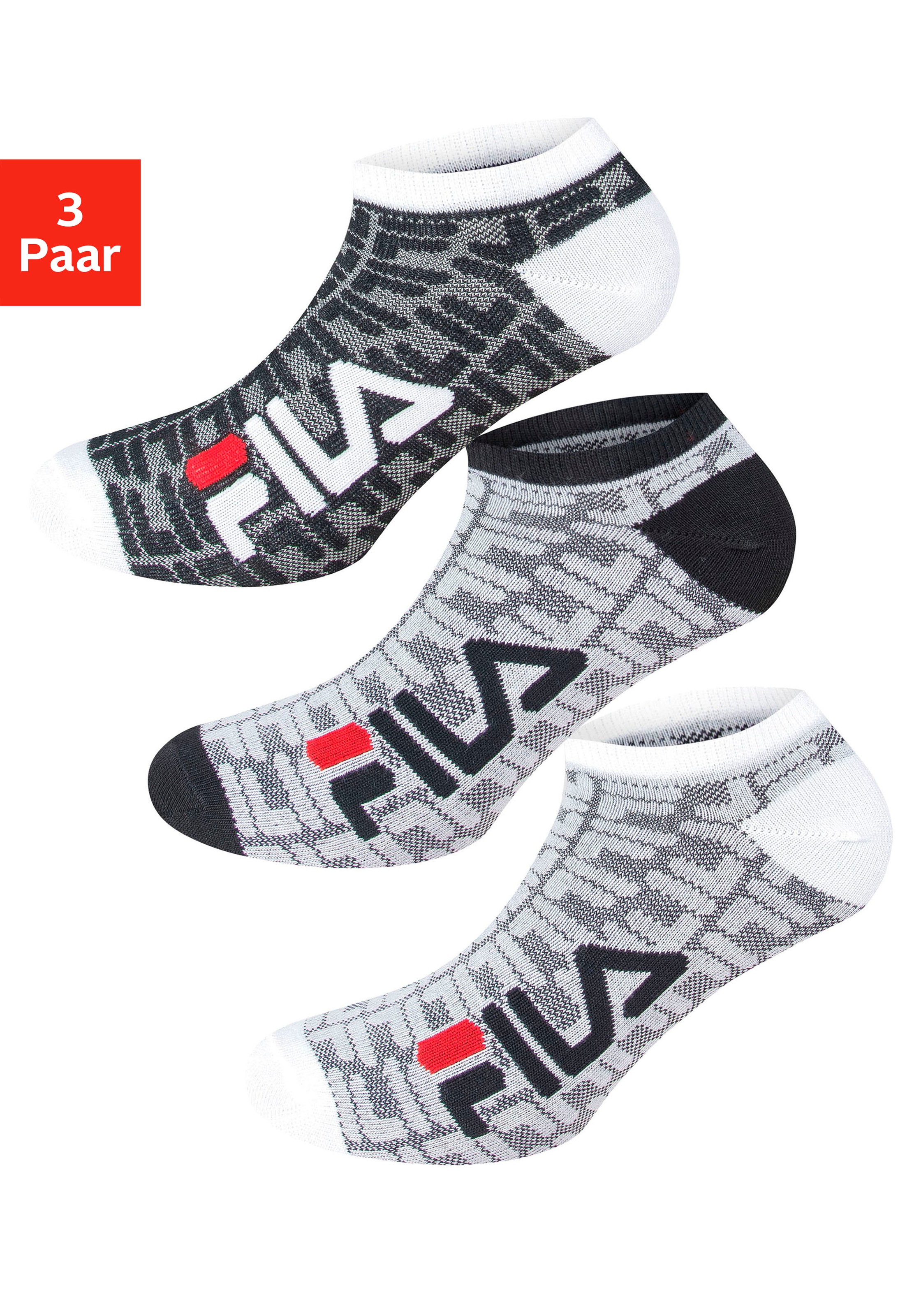 Image of Fila Sneakersocken, (3 Paar) bei Ackermann Versand Schweiz