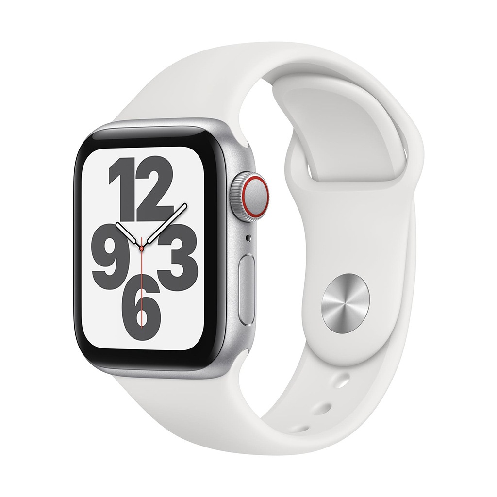 Image of Apple Smartwatch »Serie SE, GPS Cellular, 40 mm Aluminium-Gehäuse mit Sportarmband«, (Watch OS MYEF2FD/A) bei Ackermann Versand Schweiz