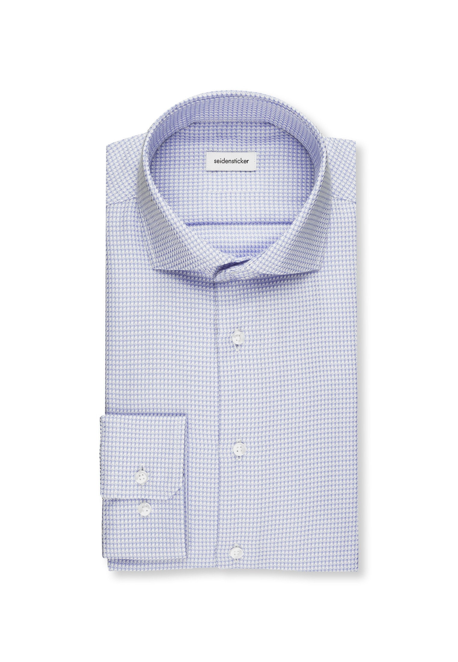 seidensticker Businesshemd »Slim« Slim 1/1 Kentkragen Struktur