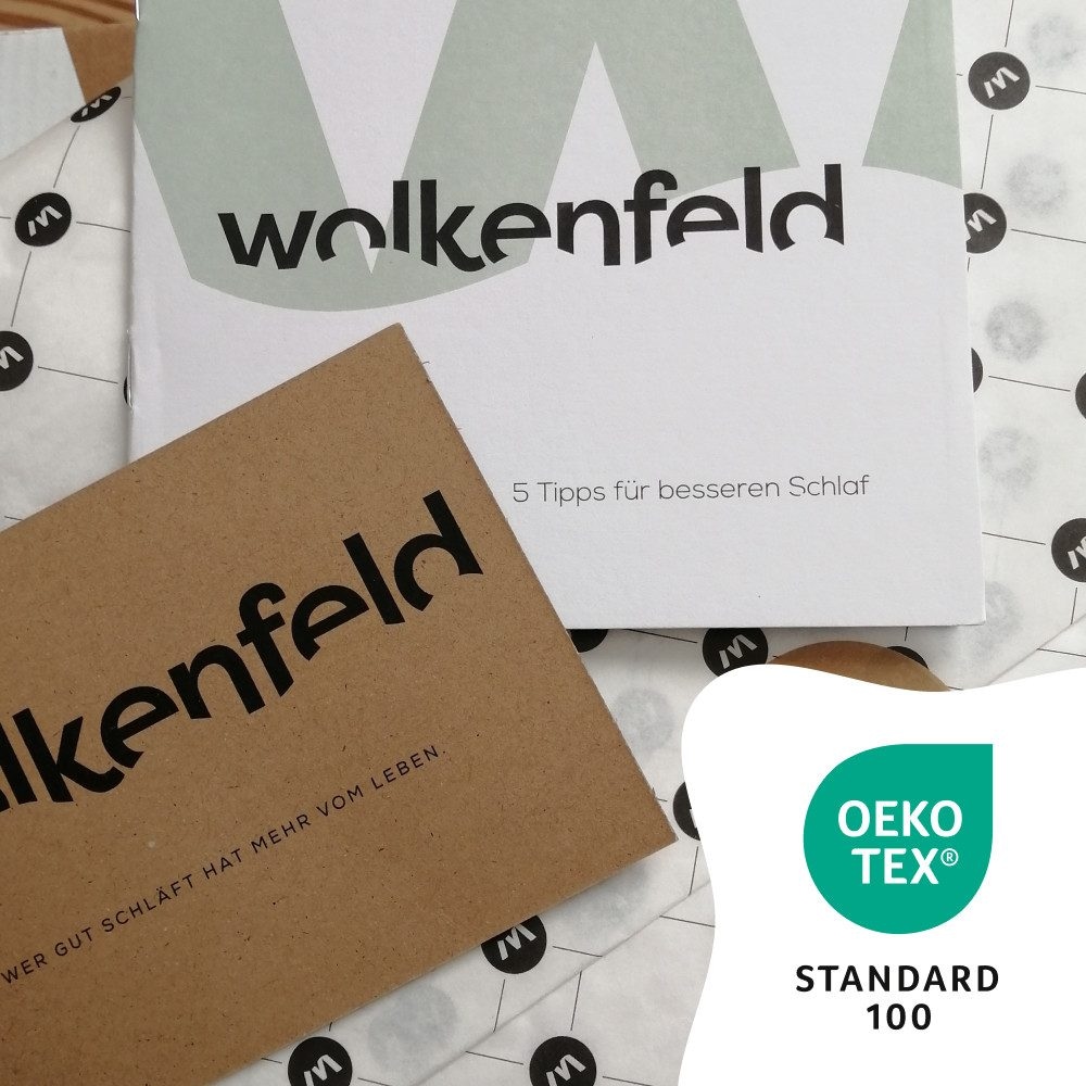 Wolkenfeld Bettwäsche »Edel Mako-Satin Bettwäsche, unfassbar weich« 2 Stk. tlg. 135x200 cm, 155x220 & Übergrössen I inkl. Kissenbezüge 80x80 I Uni