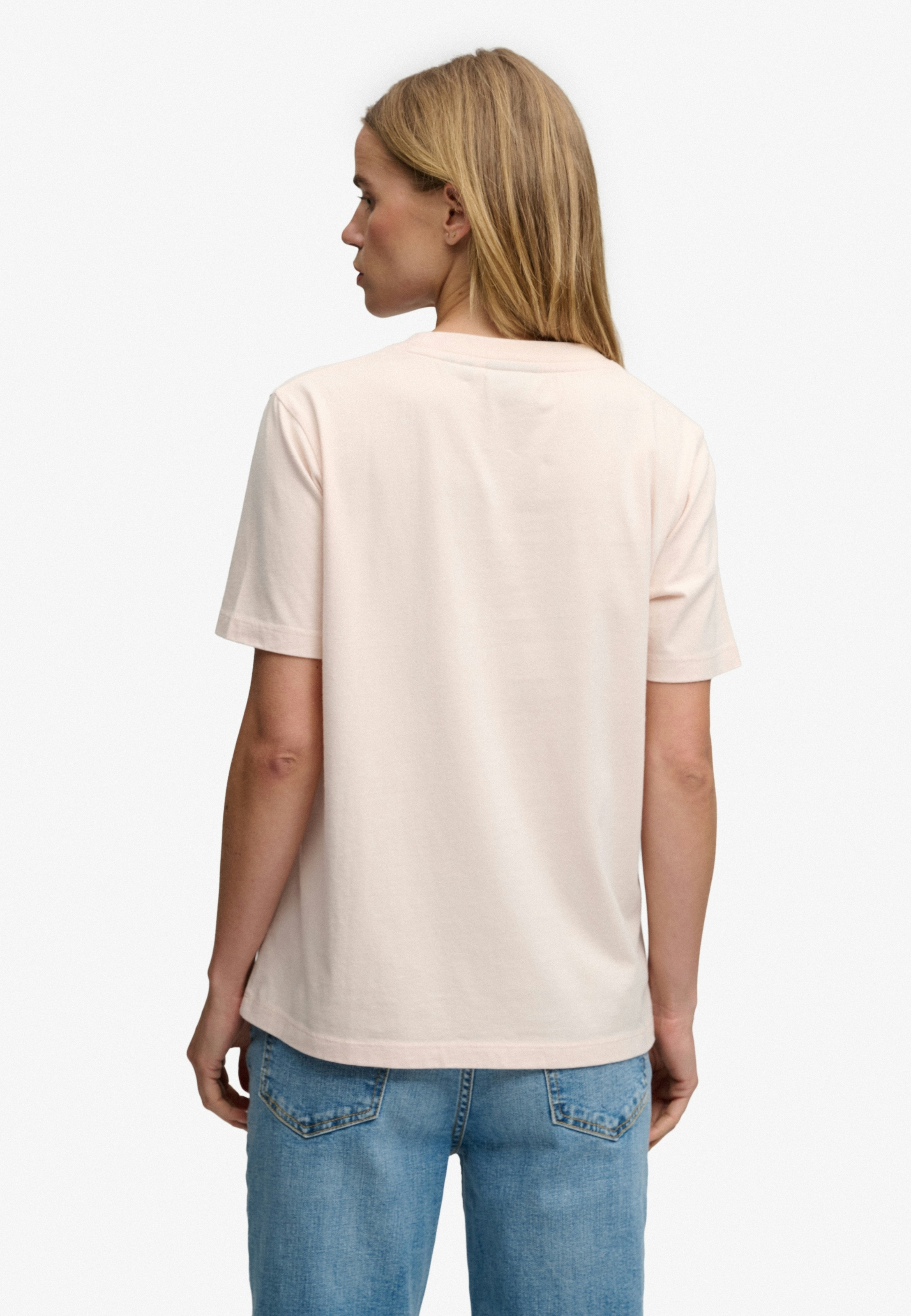 Superdry T-shirt »SIGNATURE EMB TEE« coton, coupe décontractée