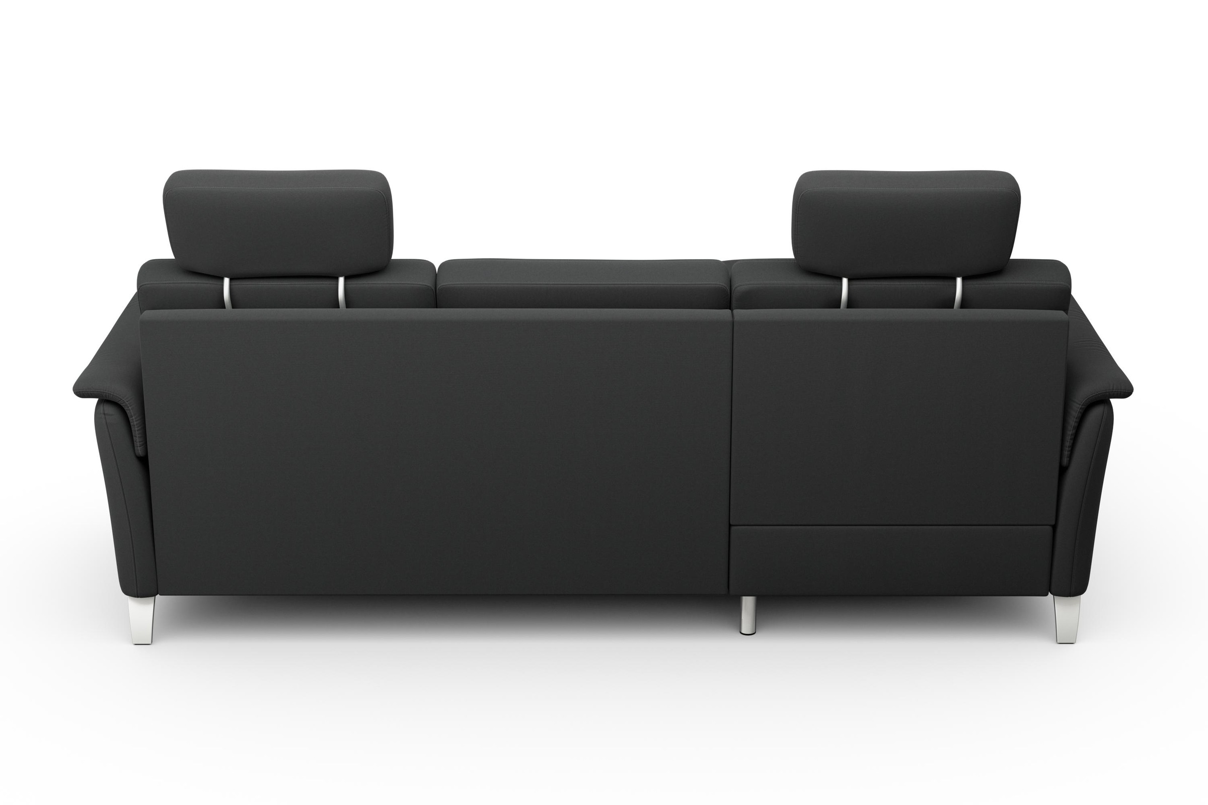 sit&more Ecksofa »Palmera L-Form, B: 244 cm« optional Bettfunktion & Bettkasten, Federkern