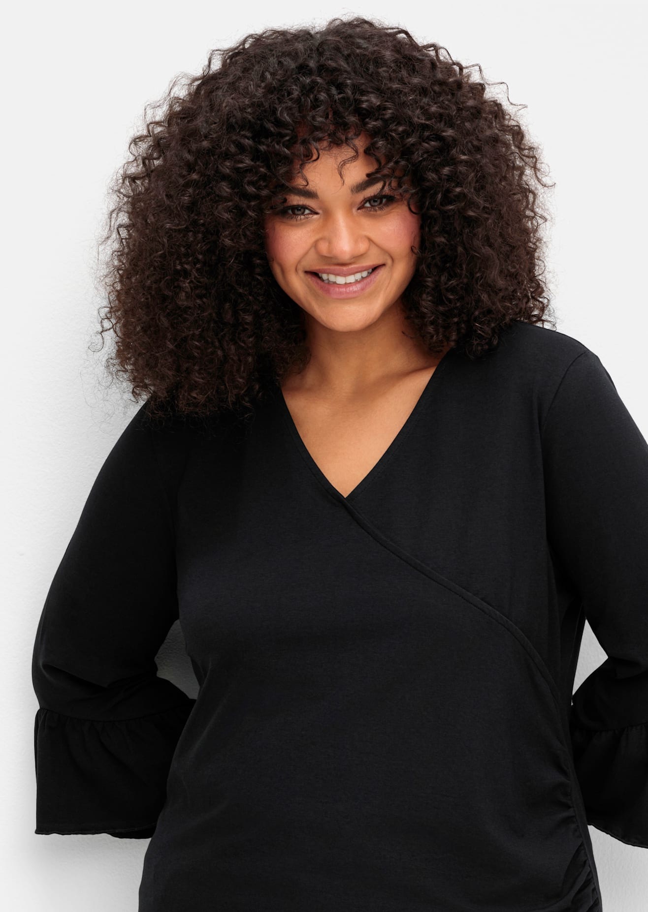 sheego by Joe Browns 3/4-Arm-Shirt »T-Shirt«, (1 tlg.)