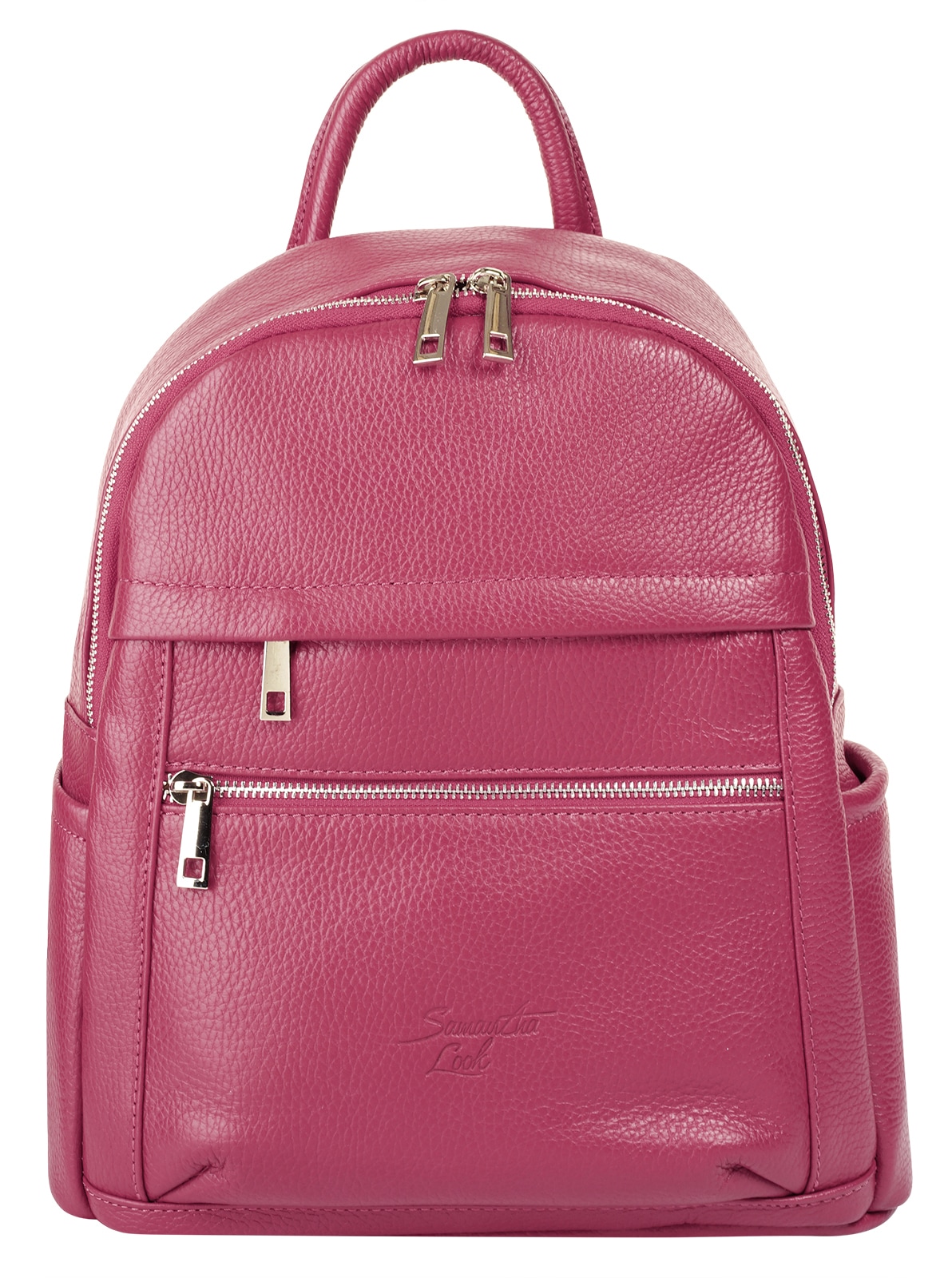 Samantha Look Cityrucksack, echt Leder, Made in Italy