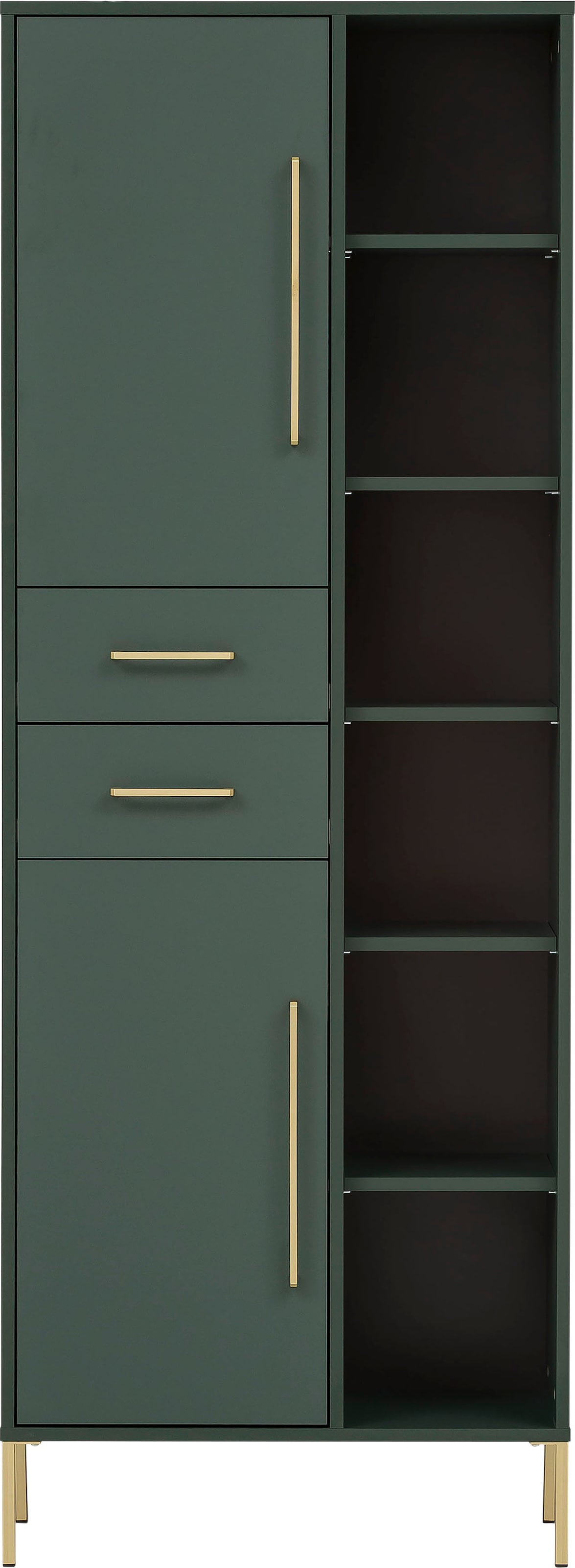 Image of welltime Hochschrank "Kent, Hochschrank, Made in Germany, B: 67 cm" Solide Verarbeitung - Dieses Produkt ist in Deutschland gefertigt