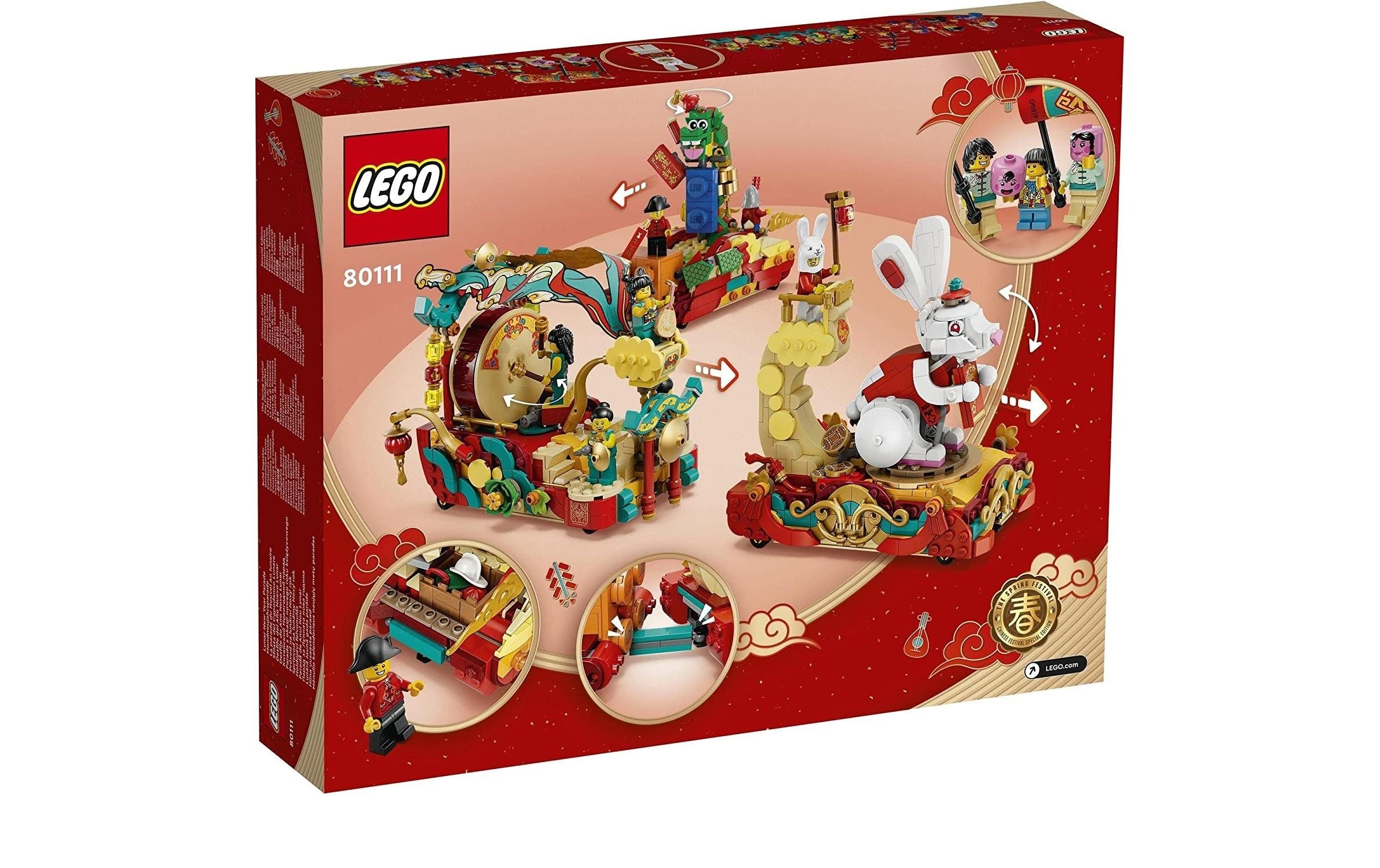 LEGO® Konstruktionsspielsteine »LEGO Mondneujahrsparade 80111«