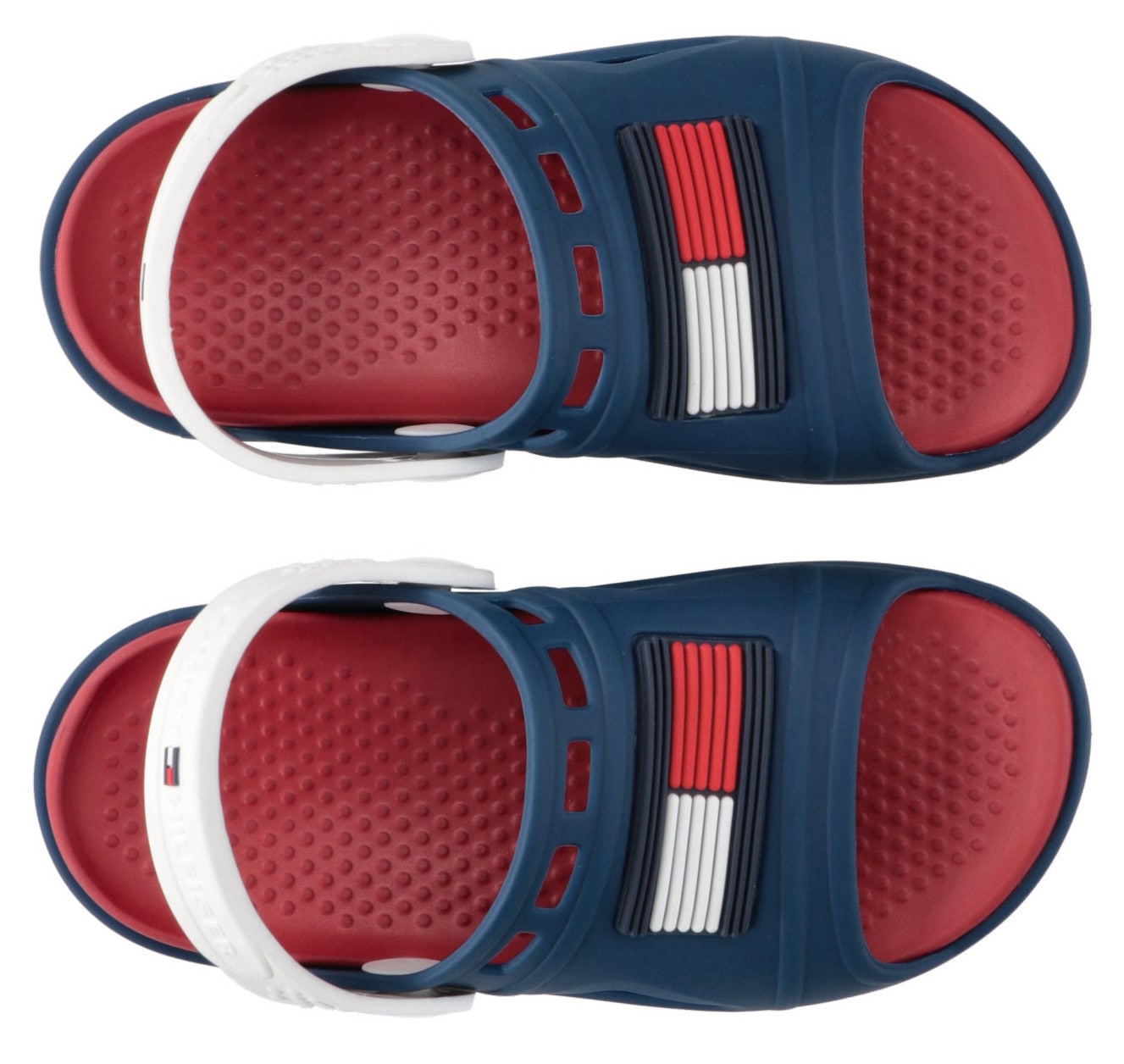 Tommy Hilfiger Badesandale »COMFY«, Sommerschuh, mit grossem Markenlogo