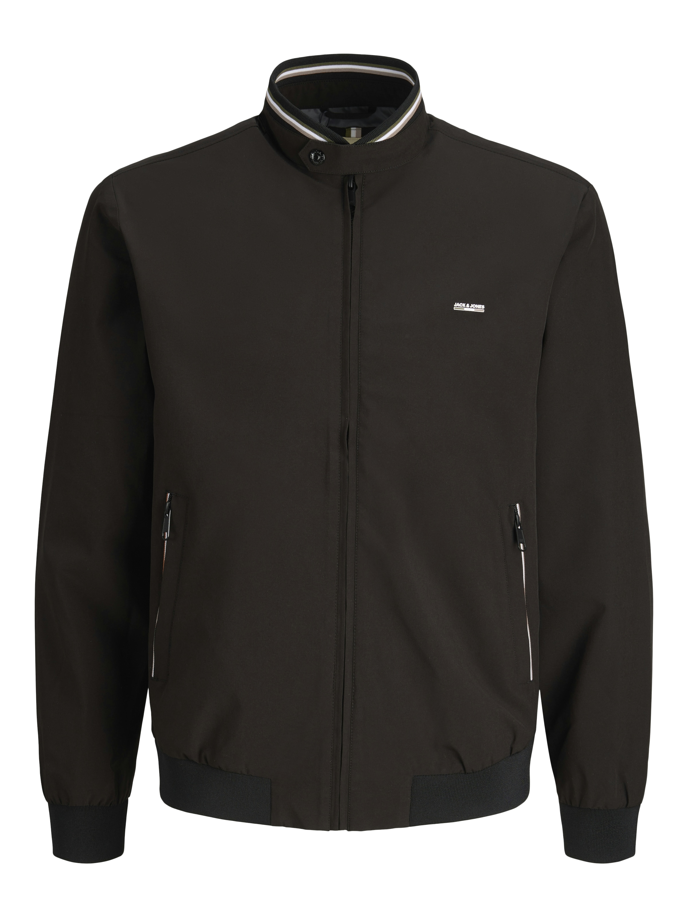 Jack & Jones Bomberjacke »JPRBLUBRAD BOMBER JACKET SN« Materialmix, regular fit