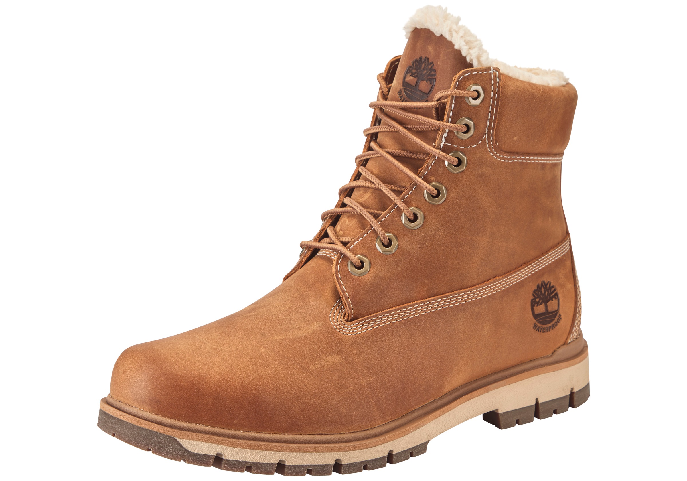 Image of Timberland Schnürboots "RADFORDMID WARM LINED WATERPROOF BOOT" Winterstiefel, Schnürstiefel, Winterschuhe, wasserdicht&gefüttert