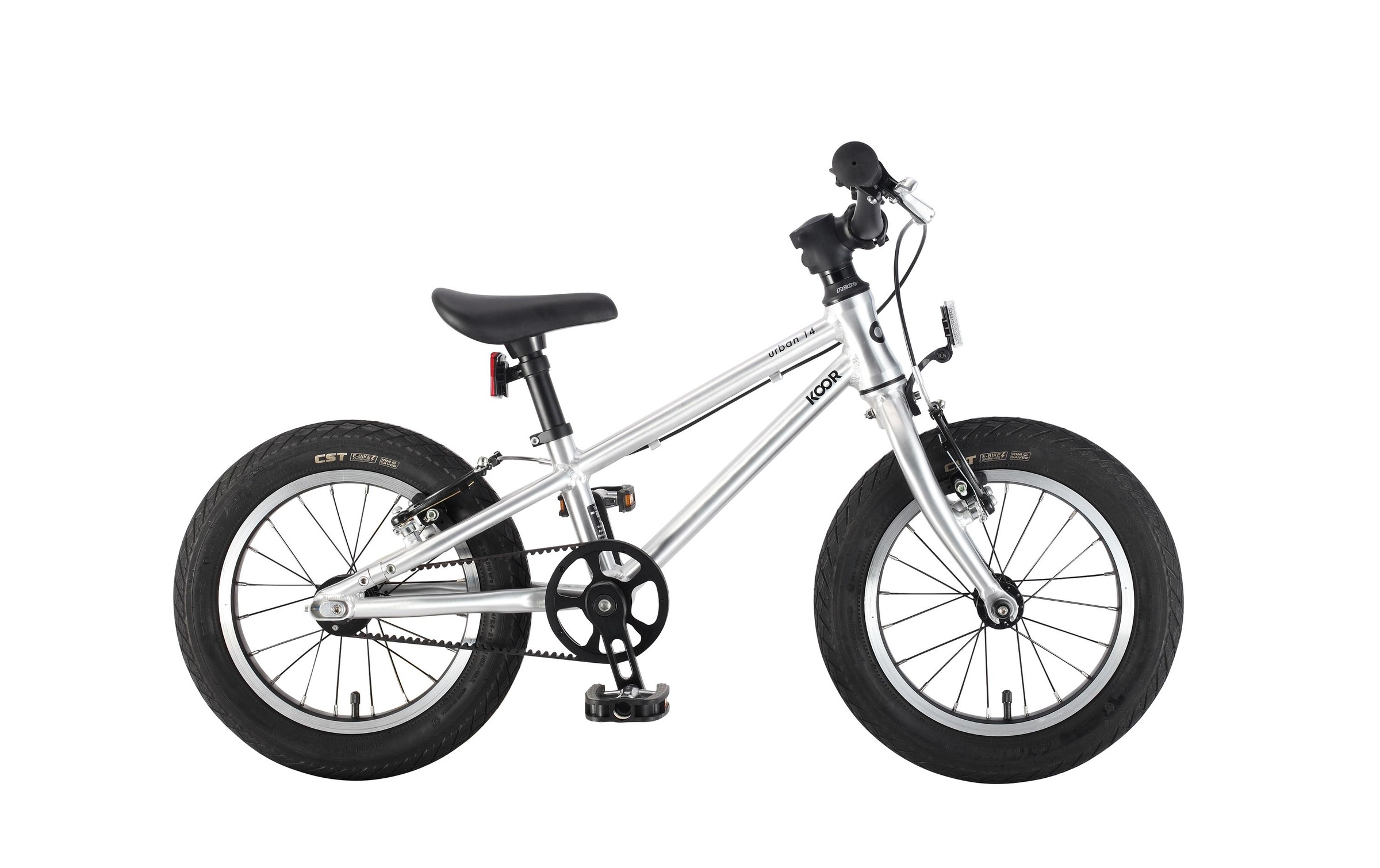 Image of KOOR Kinderfahrrad »Urban 14 Aluminium«, Der Artikel ist NICHT vollständig vormontiert. Die Endmontage durch eine fachkundige Person wird empfohlen. Vorderrad muss noch eingespannt und die Pedale montiert werden. bei Ackermann Versand Schweiz