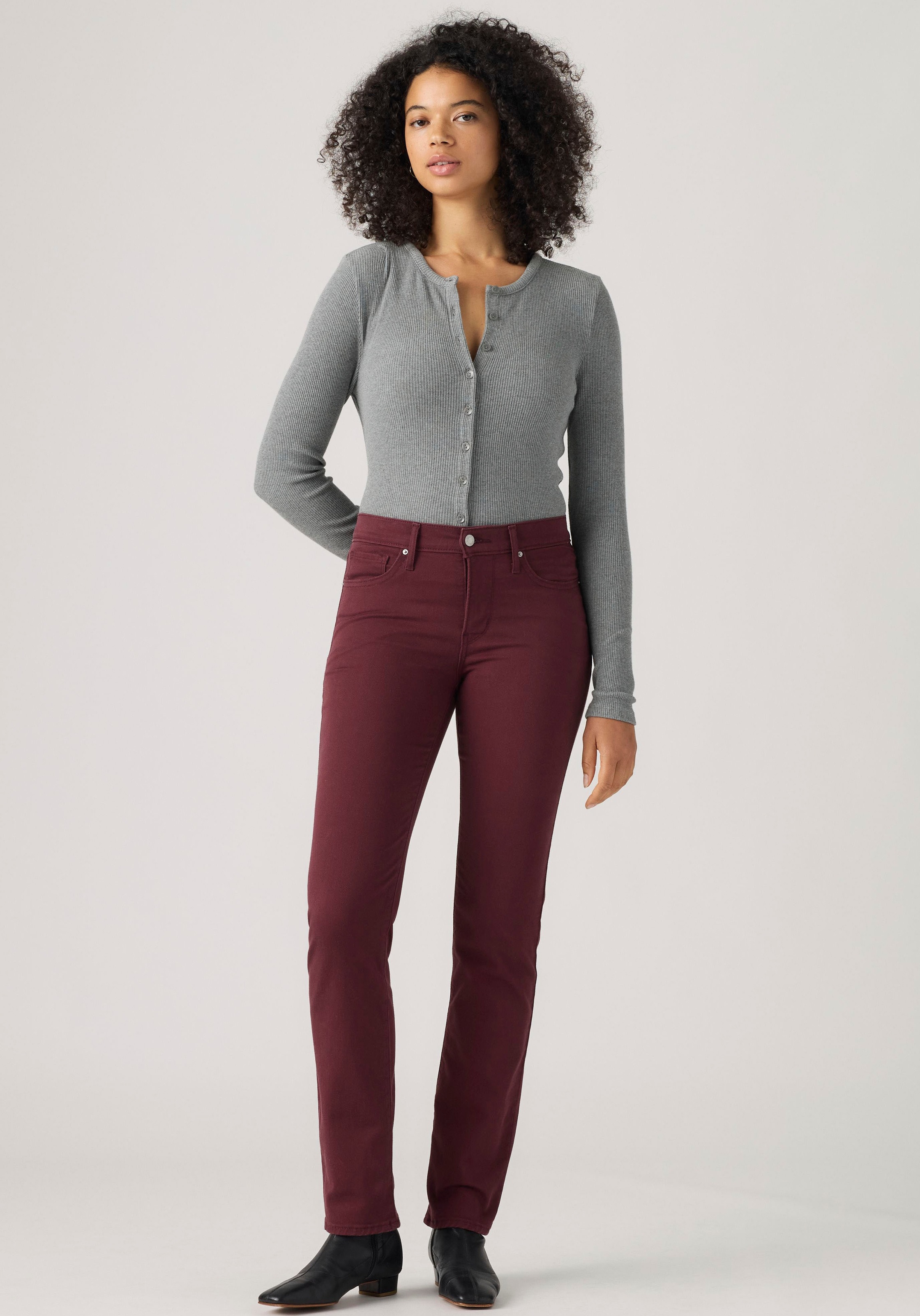 Levi's® Gerade Jeans »314 Shaping Straight« mit Stretch