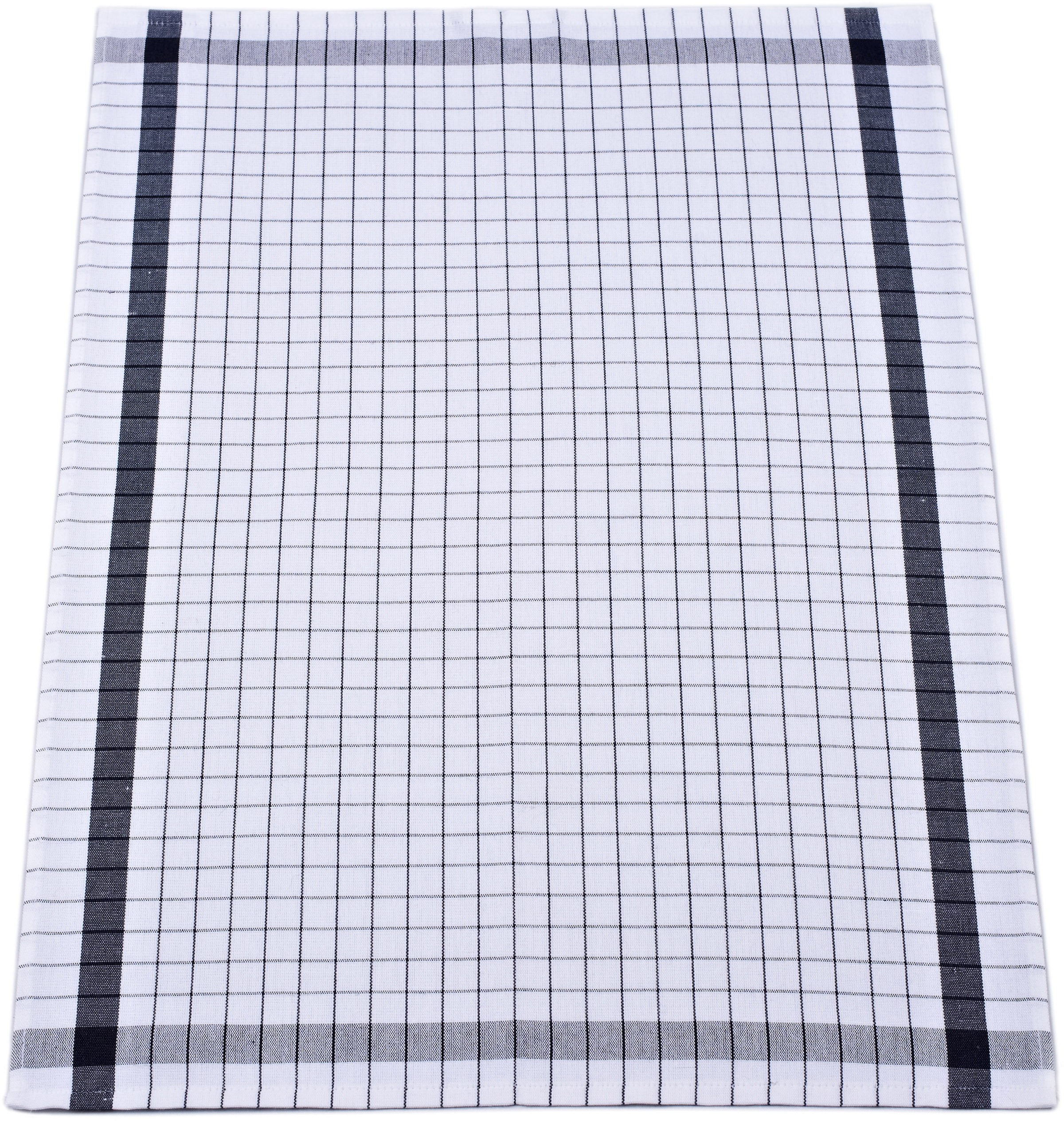 ROSS Geschirrtuch "Exclusiv" Karofond, 50% Baumwolle, 50% Leinen, 50x70 cm