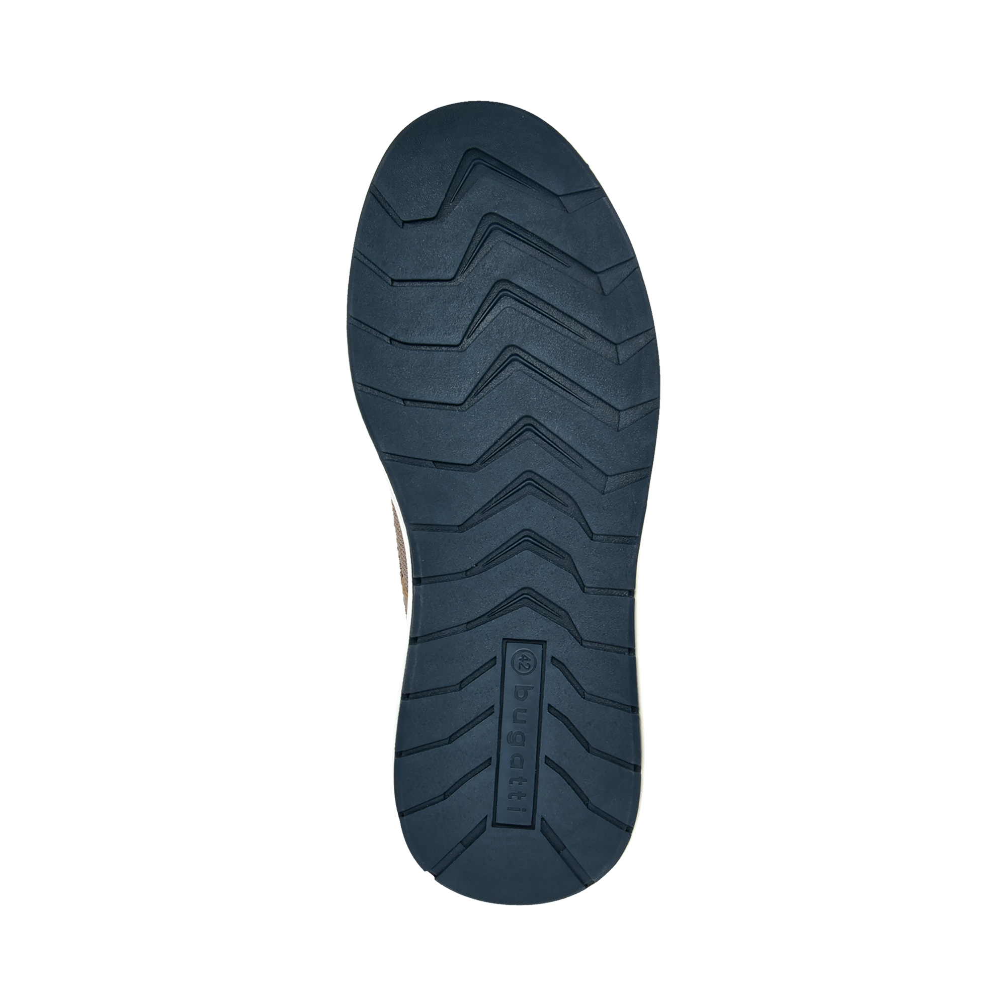 bugatti Schnürschuh  Schnürschuh, Halbschuh mit Kontrastbesatz an der Ferse