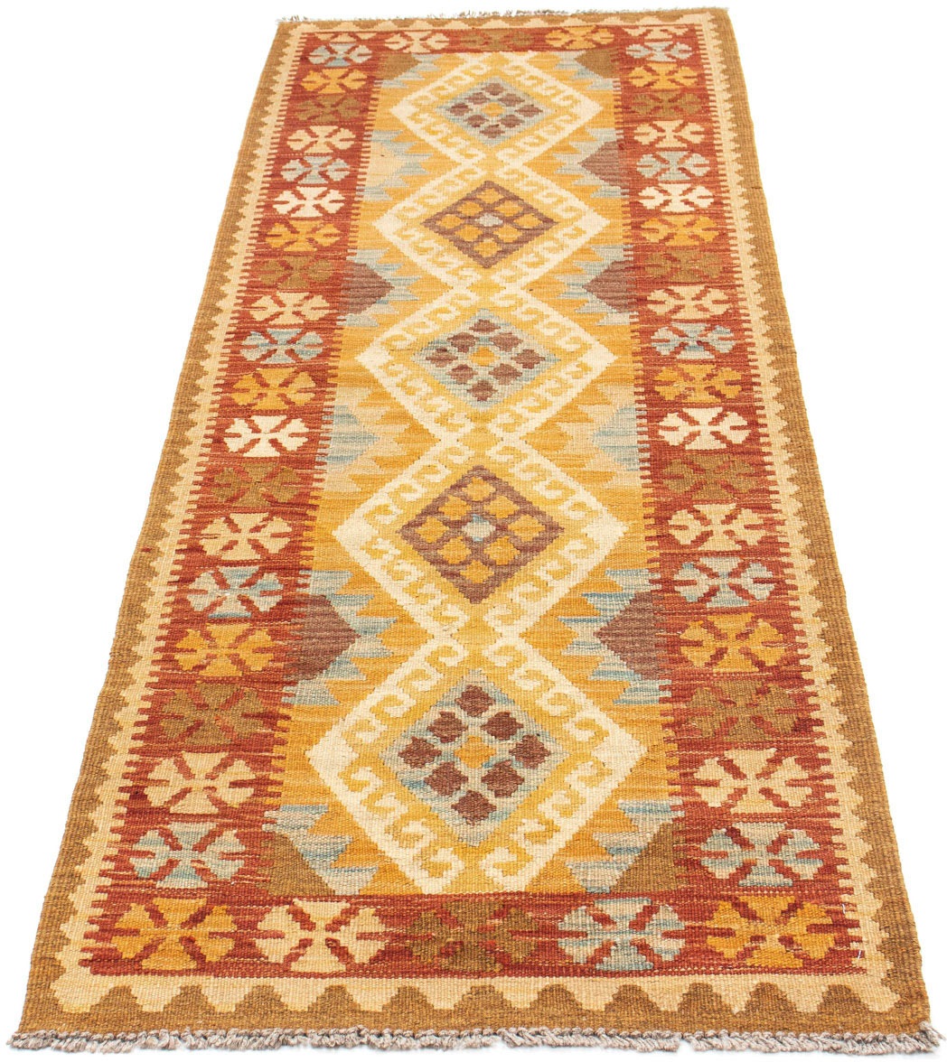 Image of morgenland Läufer »Kelim Medaillon Marrone chiaro 206 x 67 cm«, rechteckig, 0,4 mm Höhe, OrientOptik bei Ackermann Versand Schweiz