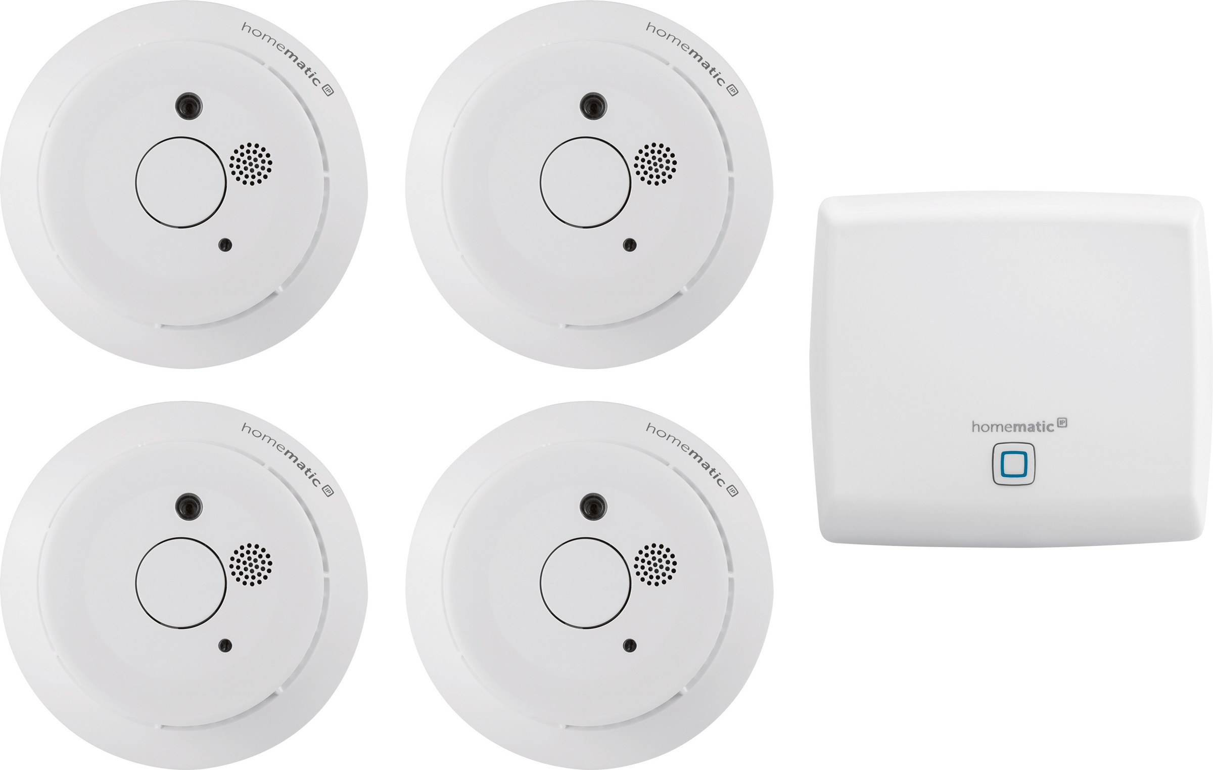 Image of Homematic IP Smart-Home Starter-Set »Rauchwarnmelder (5-tlg)« bei Ackermann Versand Schweiz