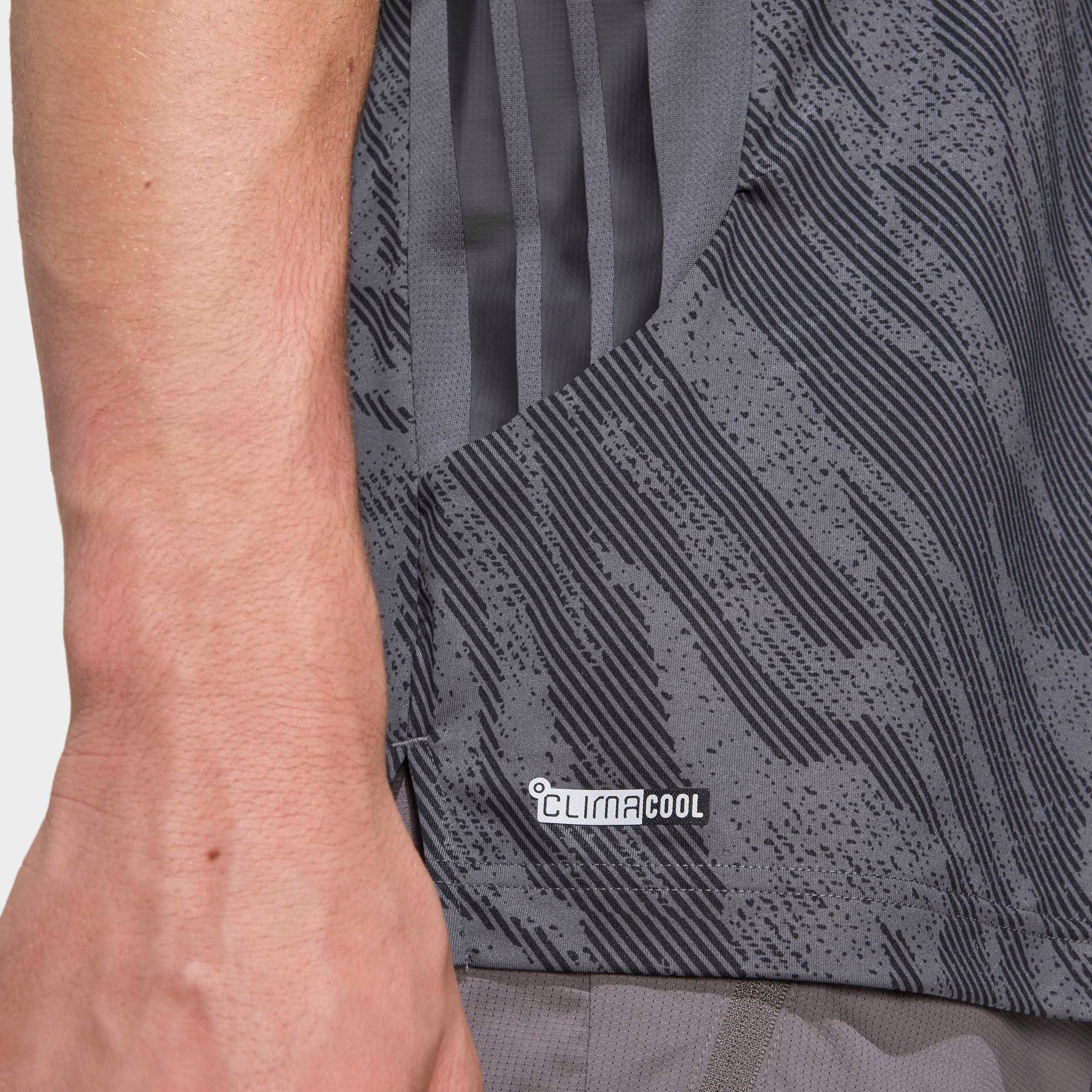 adidas Performance T-shirt »COOL INTENSITY WORKOUT« style sportif, col rond, sans fermeture